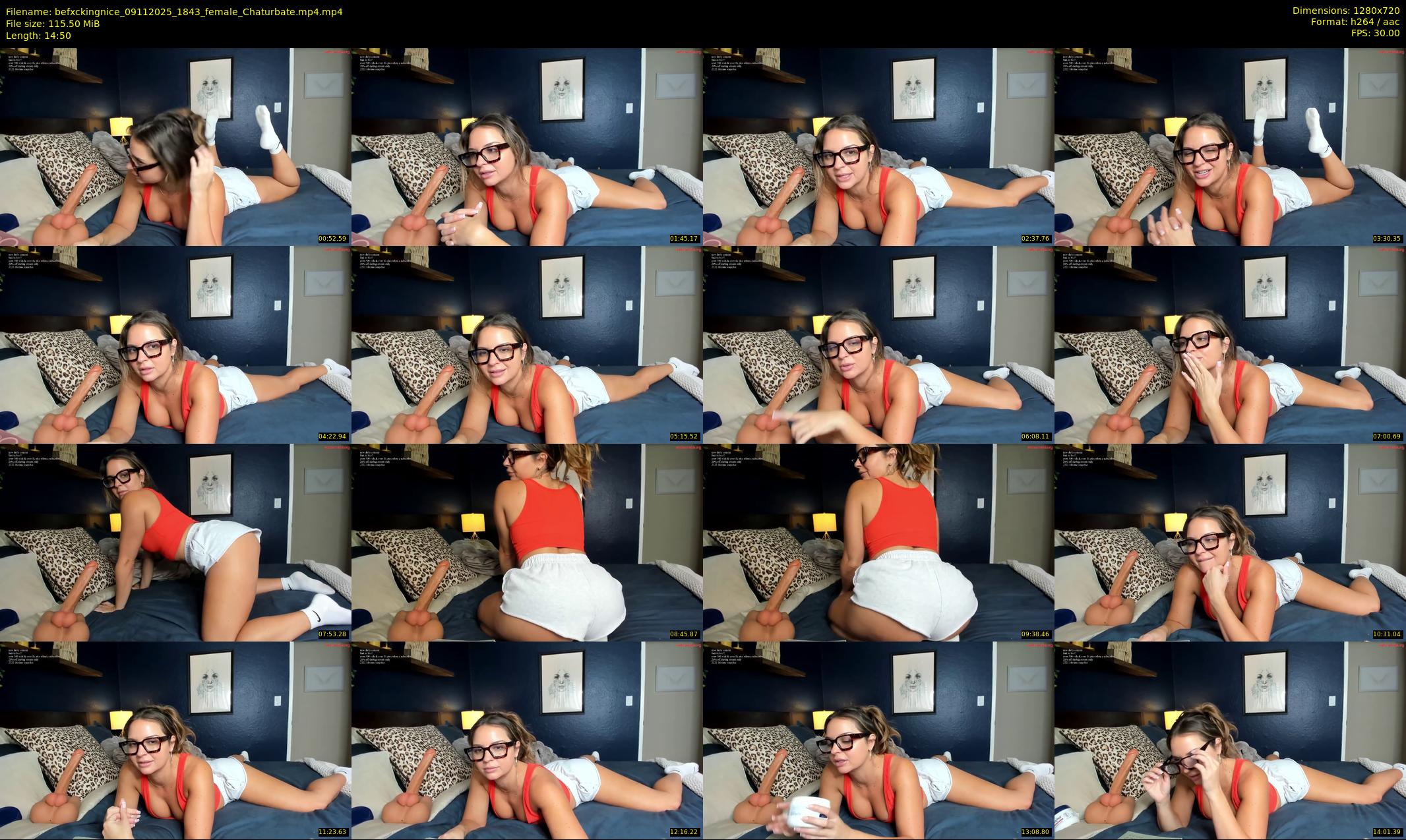 befxckingnice — 15 minute Chaturbate female cam show recording, 720p, Nov 9, 2025