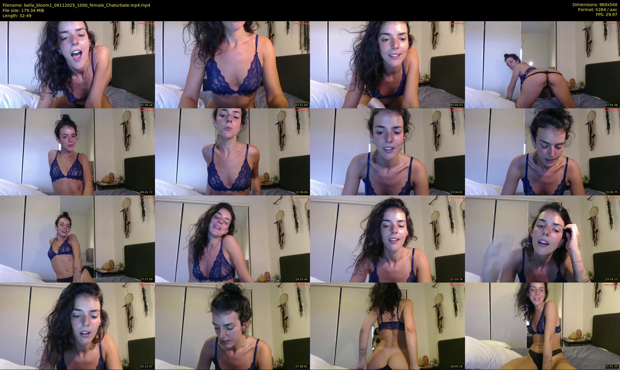 bella_bloom1 — 33 minute Chaturbate female cam show recording, 480p, Nov 9, 2025