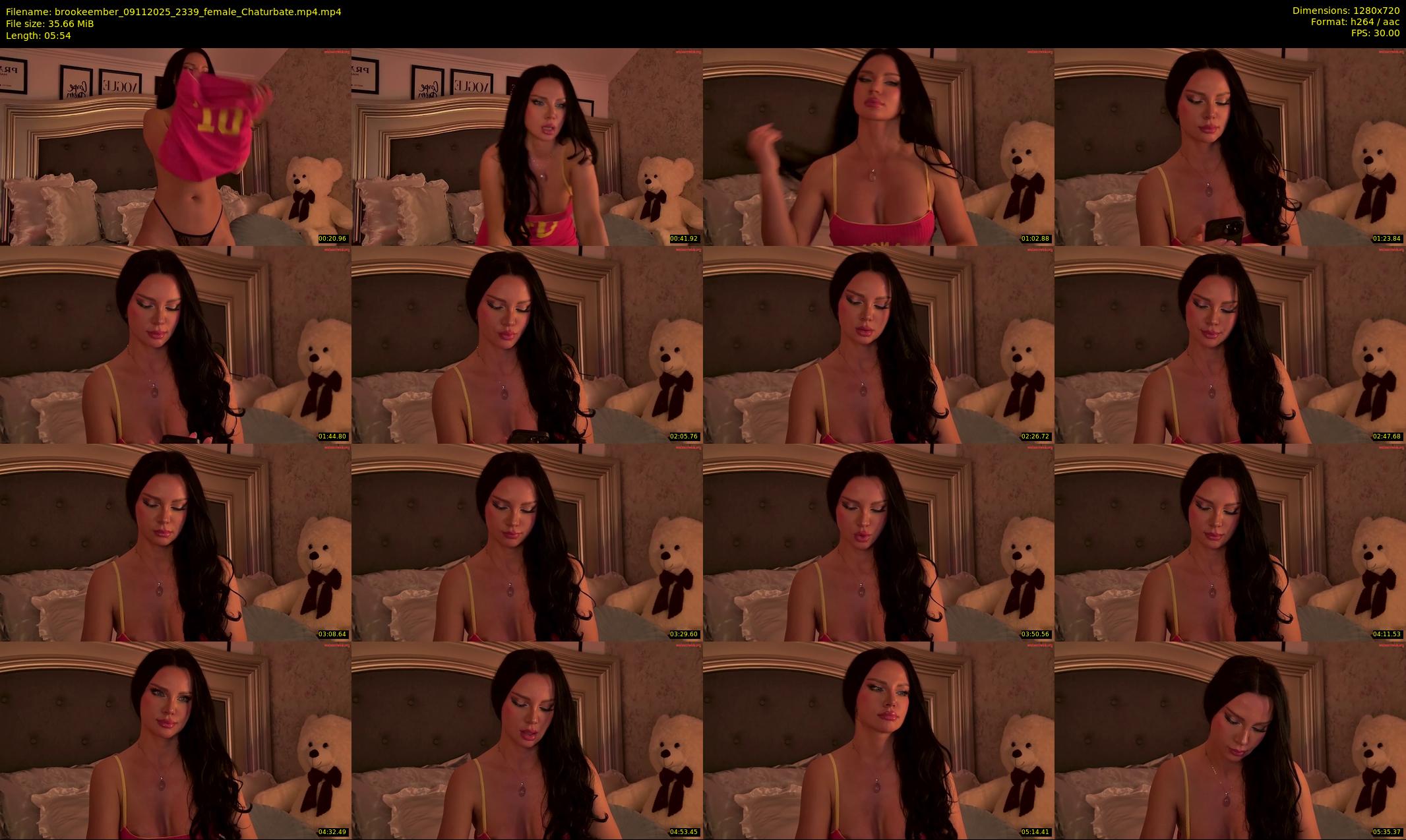 brookeember — 6 minute Chaturbate female cam show recording, 720p, Nov 9, 2025