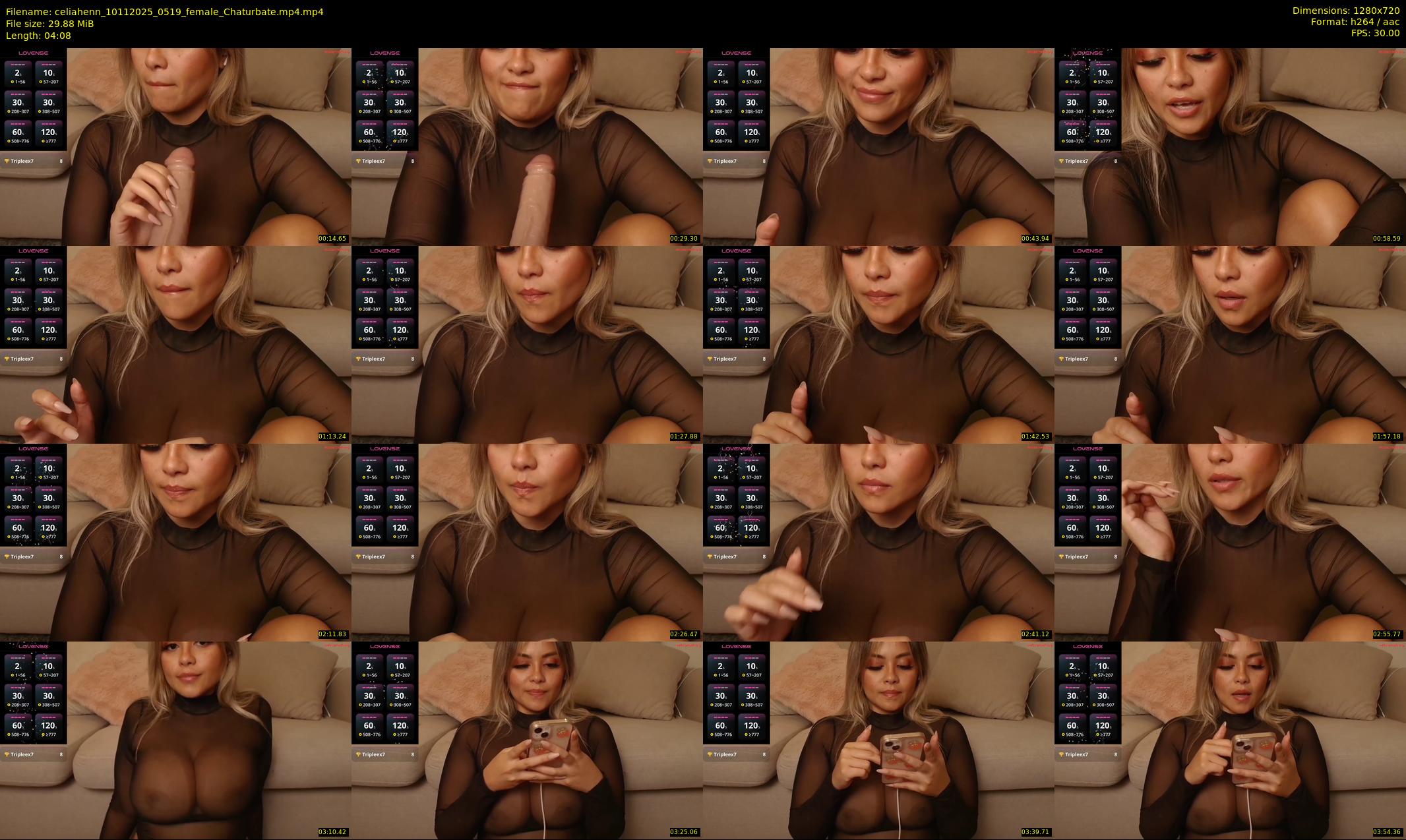 celiahenn — 5 minute Chaturbate female cam show recording, 720p, Nov 10, 2025