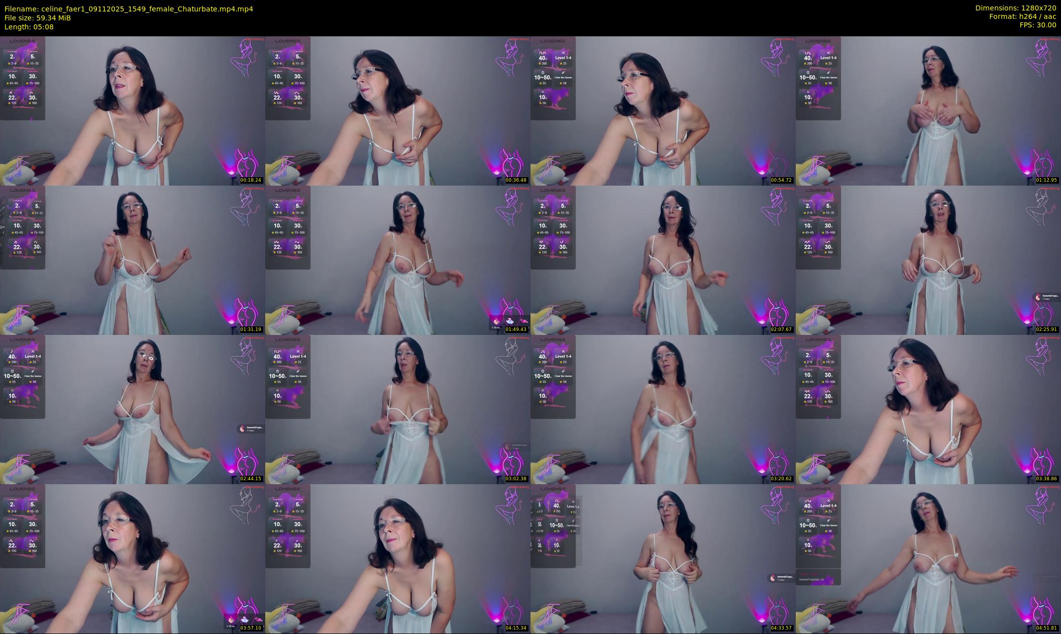celine_faer1 — 6 minute Chaturbate female cam show recording, 720p, Nov 9, 2025