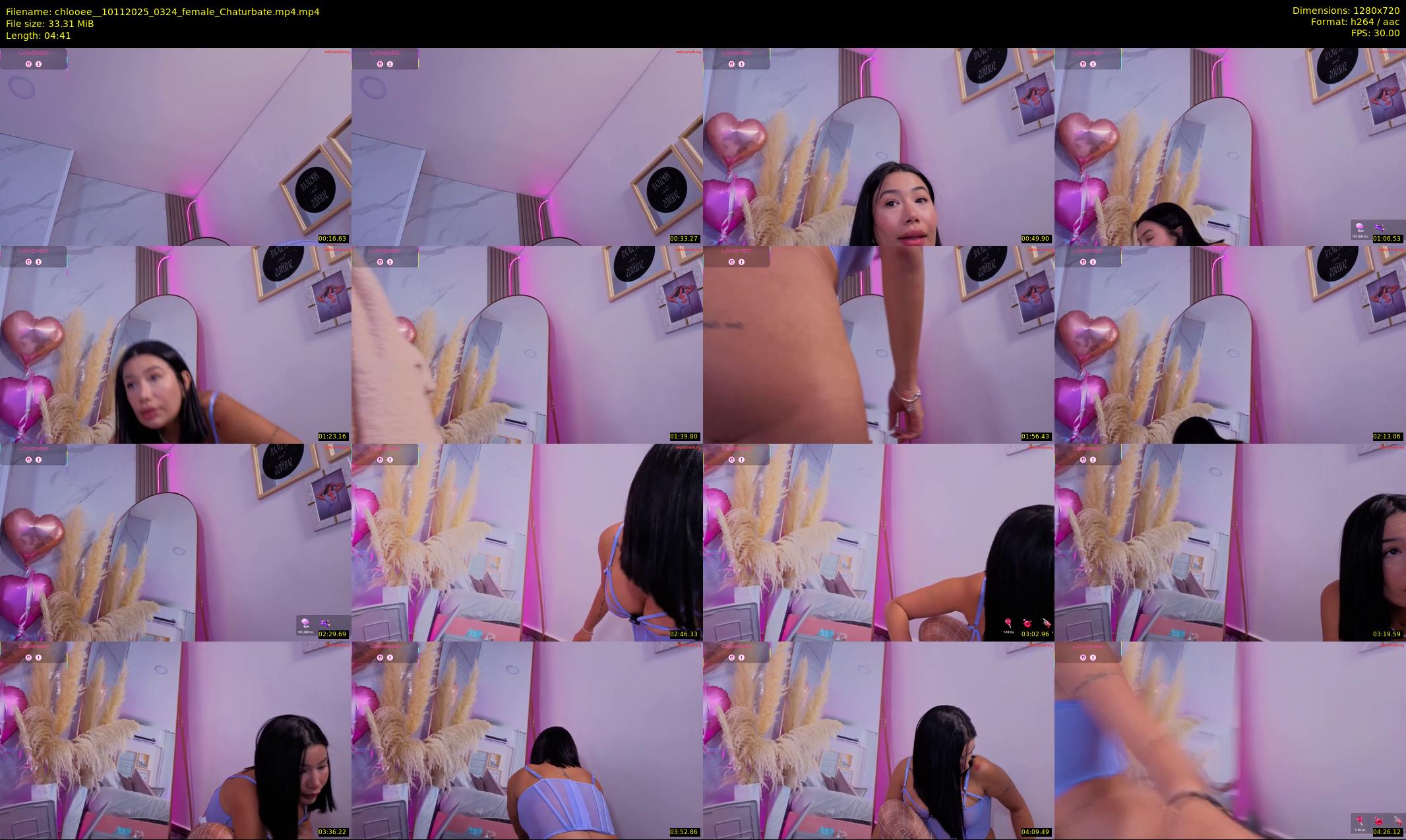chlooee_ — 5 minute Chaturbate female cam show recording, 720p, Nov 10, 2025