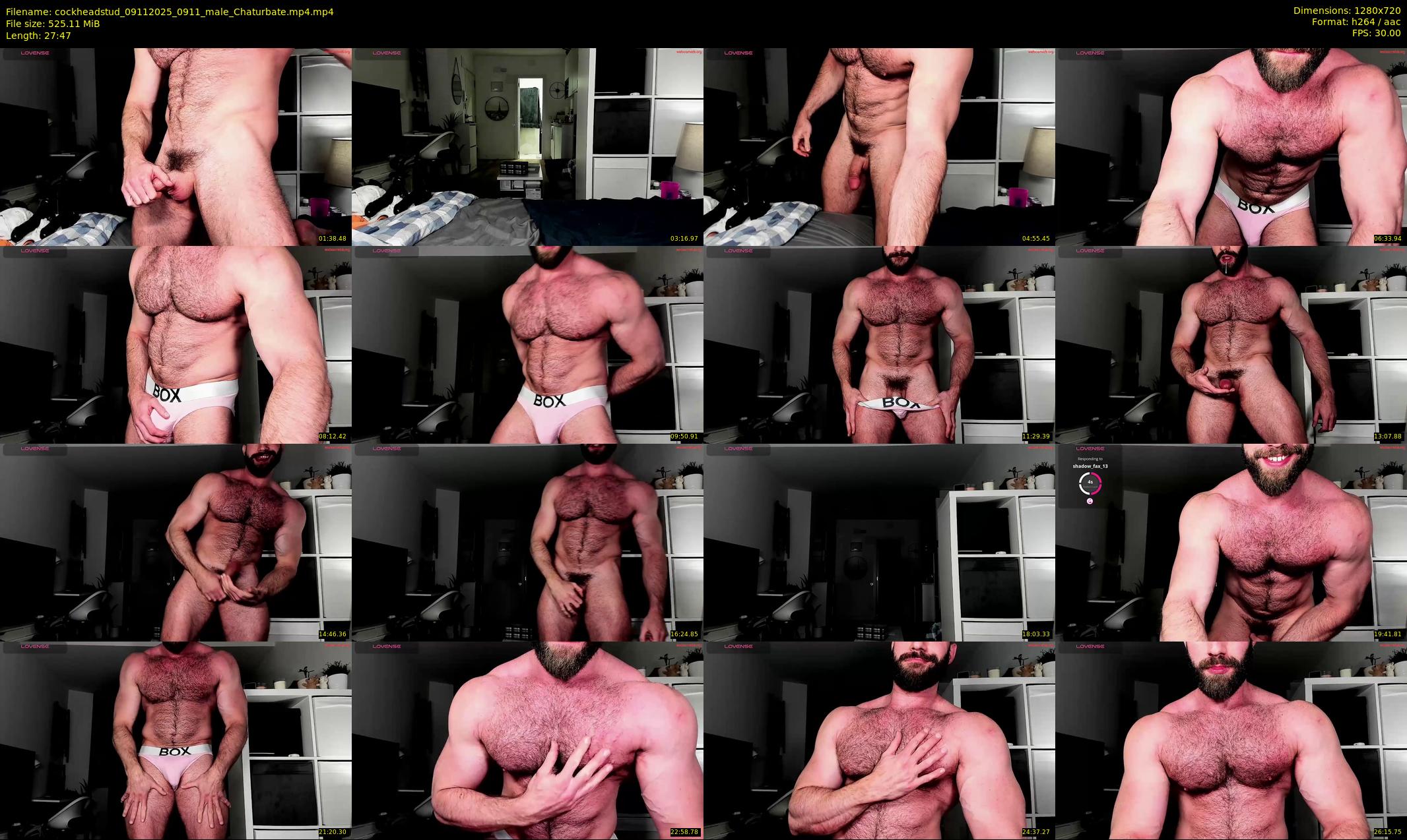 cockheadstud — 28 minute Chaturbate male cam show recording, 720p, Nov 9, 2025