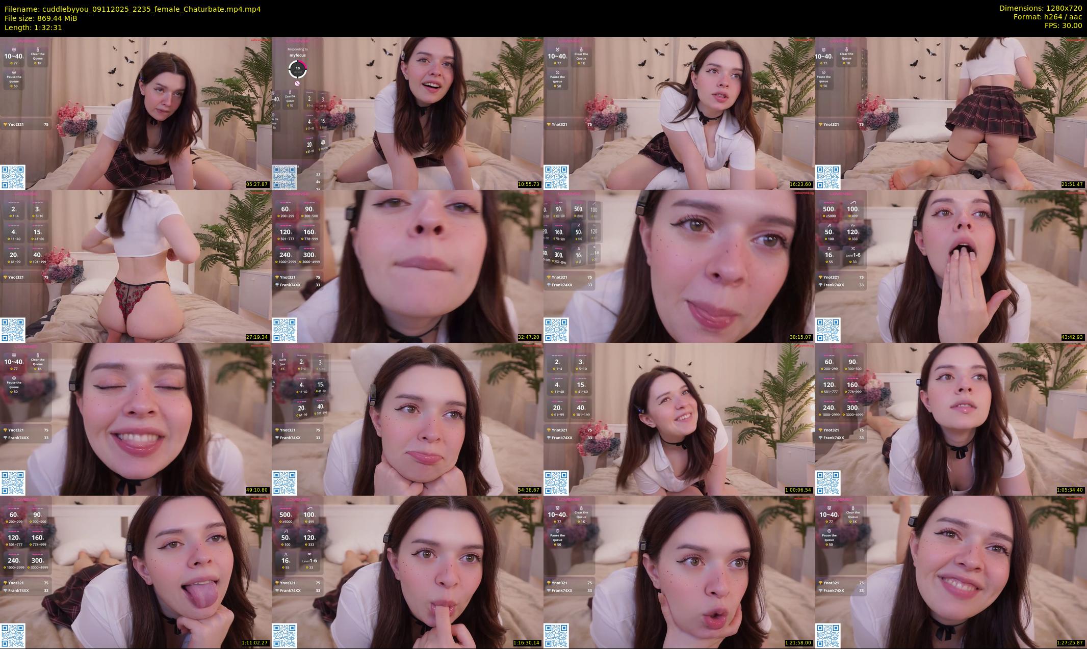 cuddlebyyou — 93 minute Chaturbate female cam show recording, 720p, Nov 9, 2025