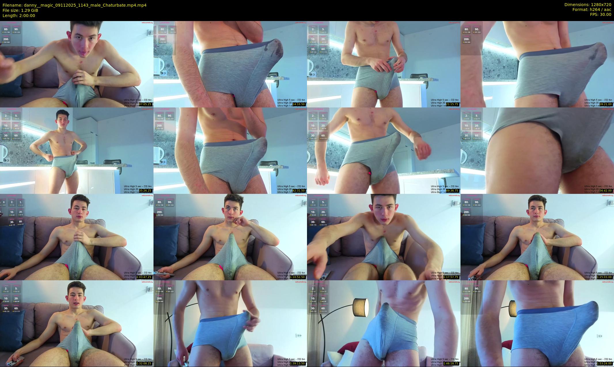 danny__magic — 120 minute Chaturbate male cam show recording, 720p, Nov 9, 2025