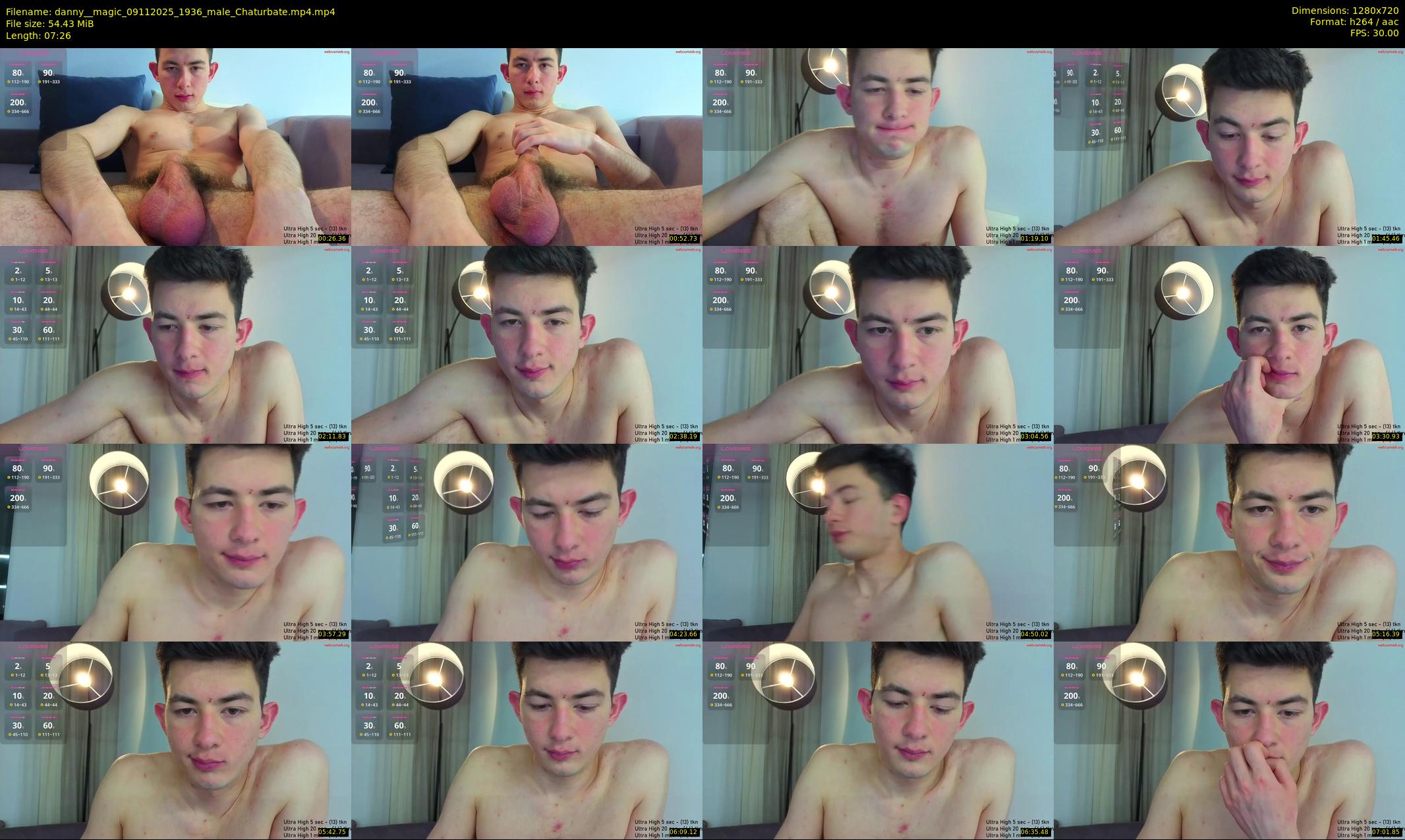 danny__magic — 8 minute Chaturbate male cam show recording, 720p, Nov 9, 2025