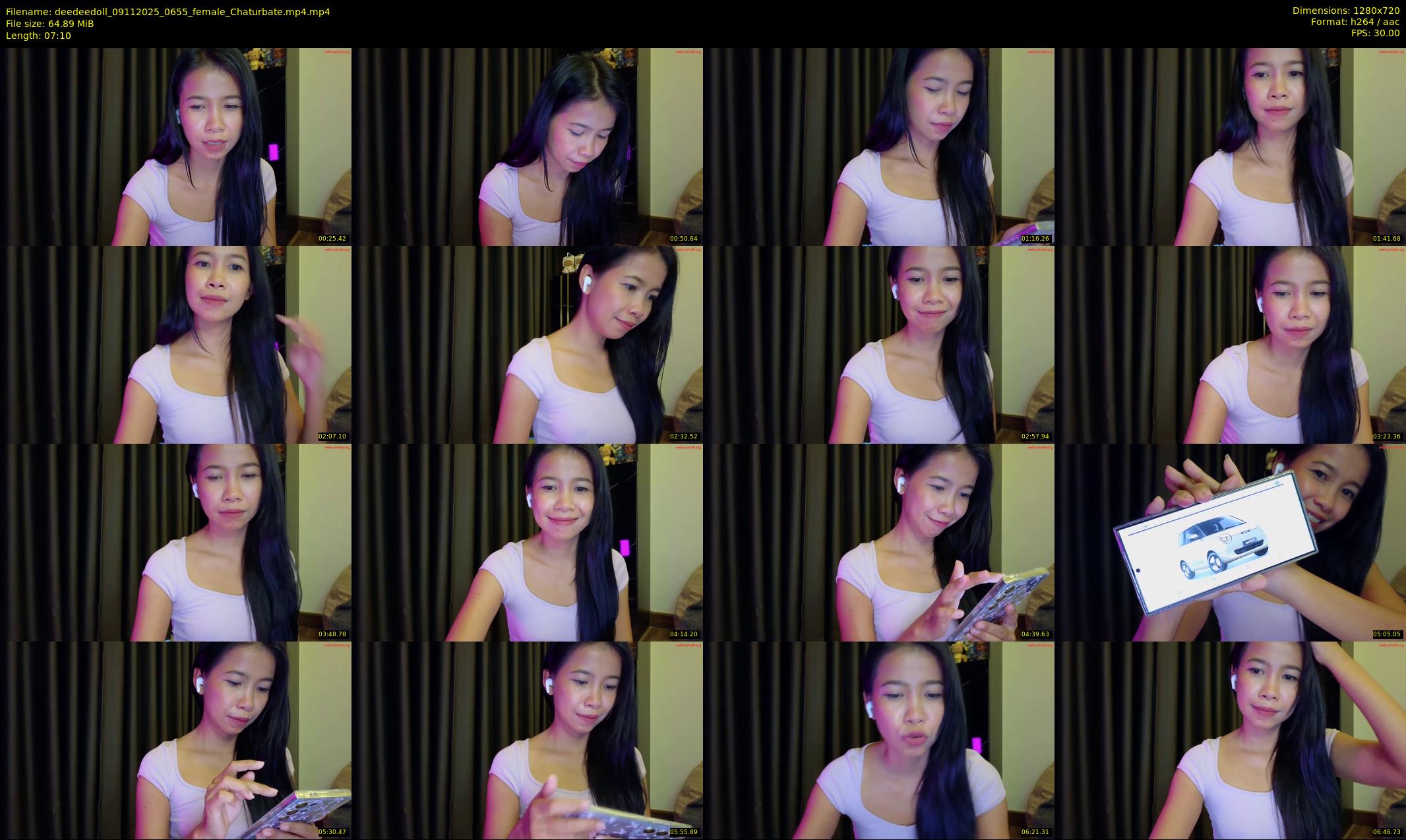 deedeedoll — 8 minute Chaturbate female cam show recording, 720p, Nov 9, 2025