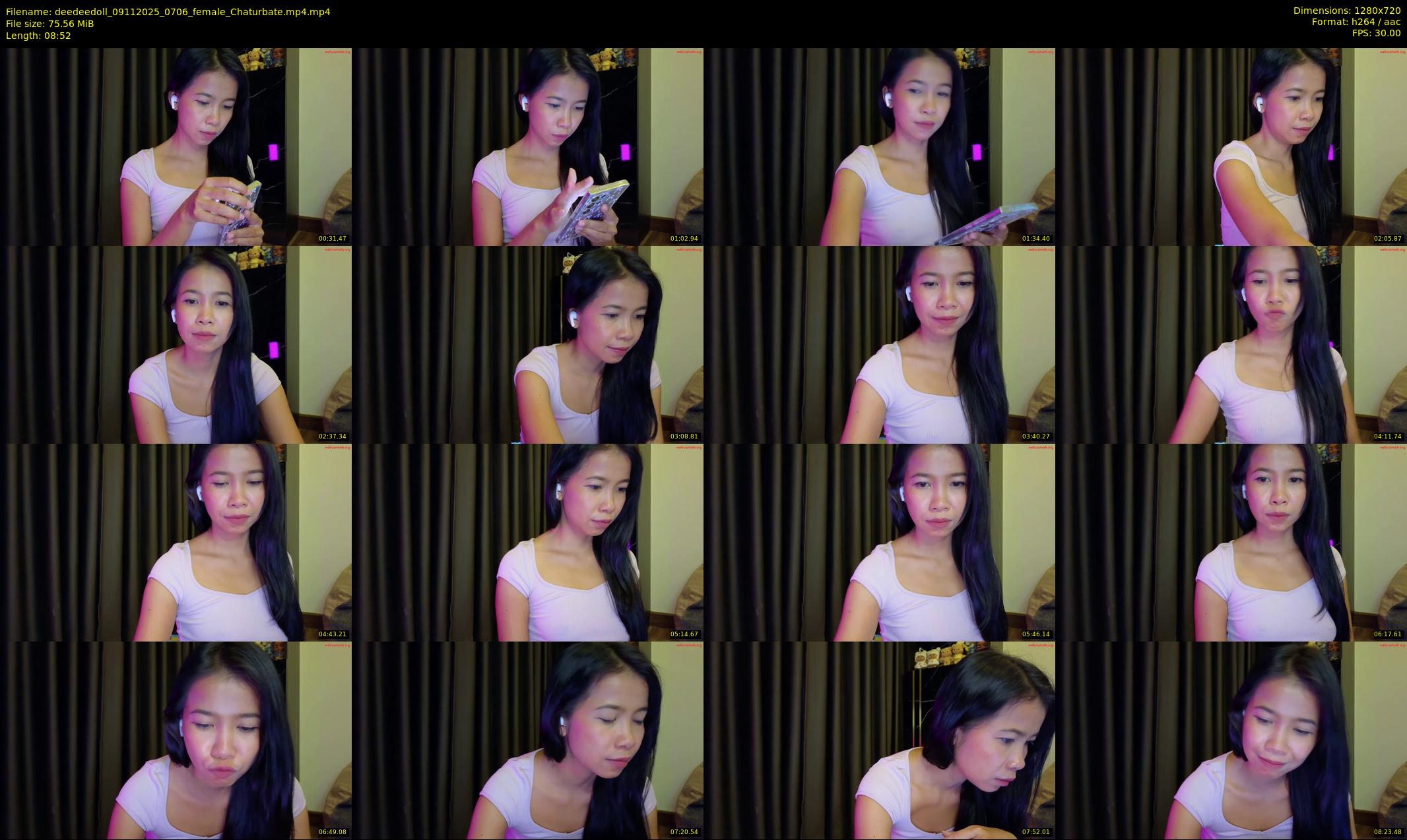 deedeedoll — 9 minute Chaturbate female cam show recording, 720p, Nov 9, 2025