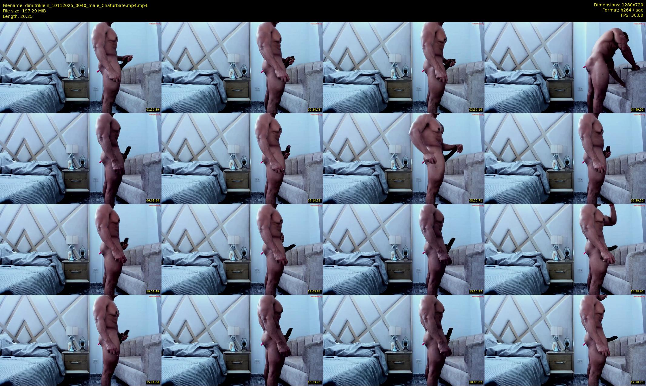 dimitriklein — 21 minute Chaturbate male cam show recording, 720p, Nov 10, 2025