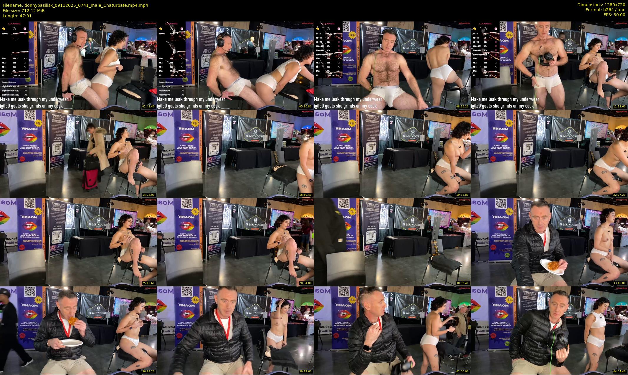 donnybasilisk — 48 minute Chaturbate male cam show recording, 720p, Nov 9, 2025