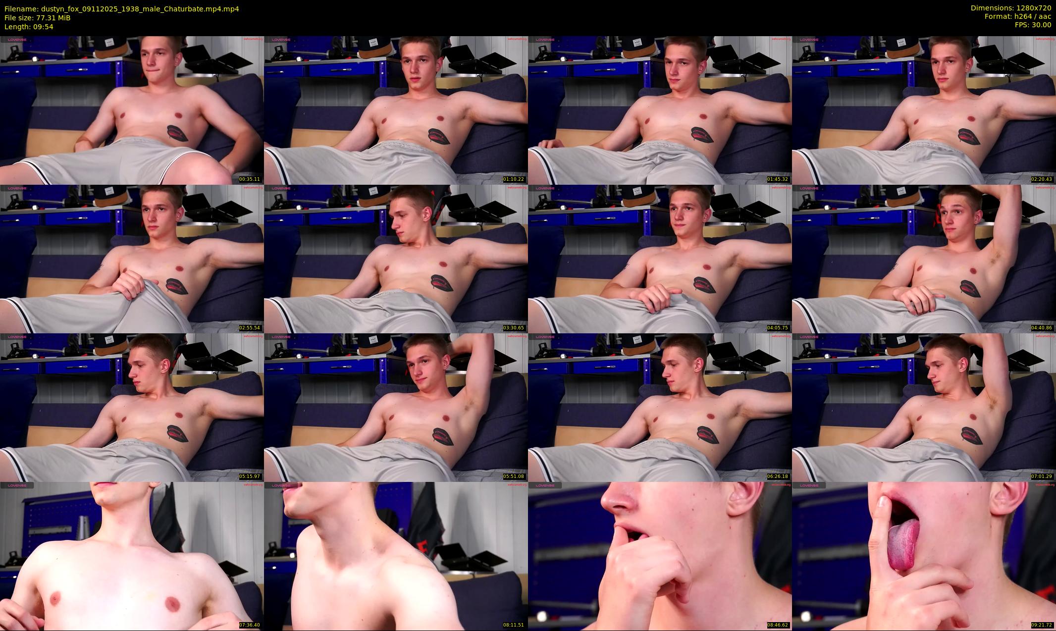 dustyn_fox — 10 minute Chaturbate male cam show recording, 720p, Nov 9, 2025