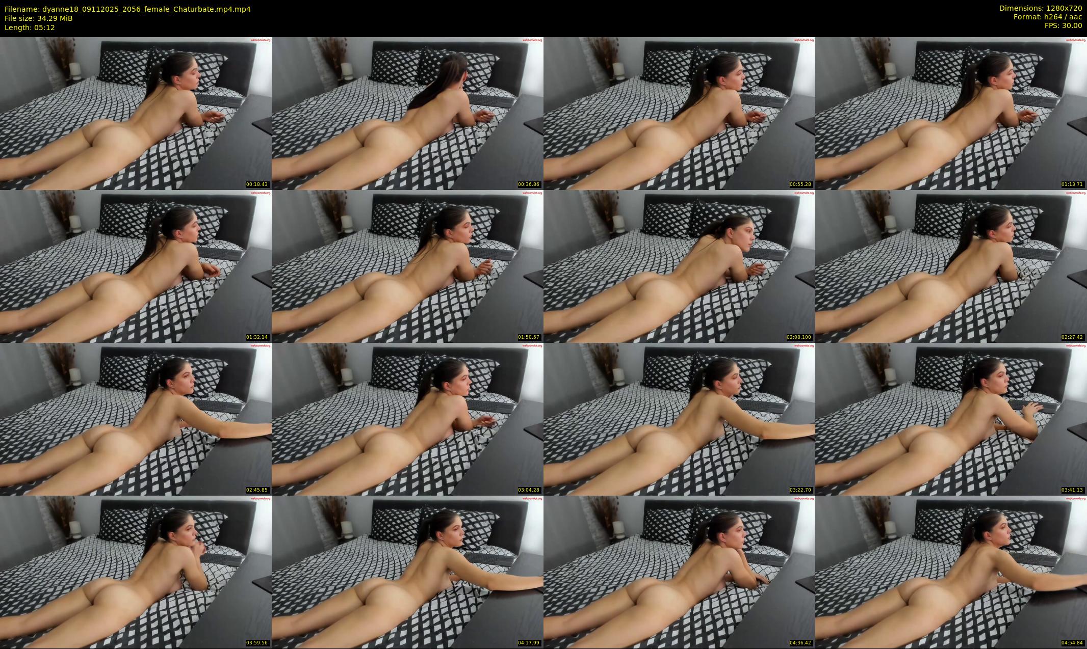 dyanne18 — 6 minute Chaturbate female cam show recording, 720p, Nov 9, 2025