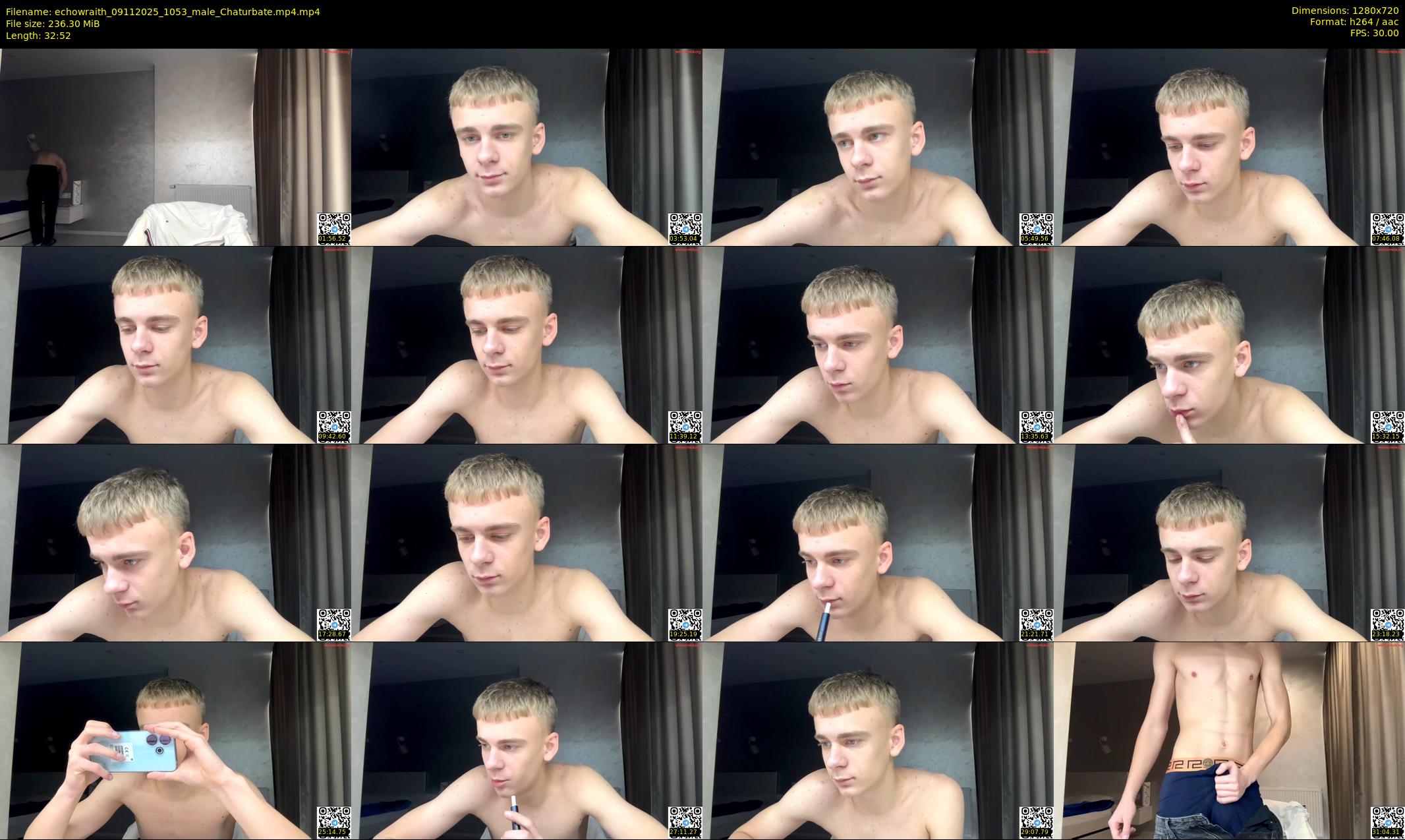 echowraith — 33 minute Chaturbate male cam show recording, 720p, Nov 9, 2025