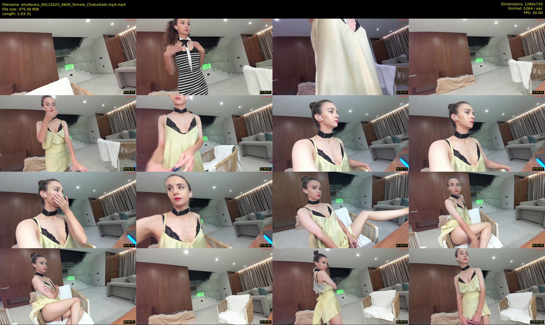 ehotlovea — 64 minute Chaturbate female cam show recording, 720p, Nov 9, 2025