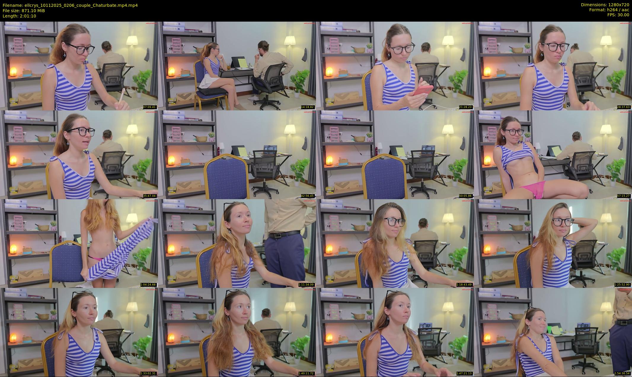 ellcrys — 122 minute Chaturbate couple cam show recording, 720p, Nov 10, 2025