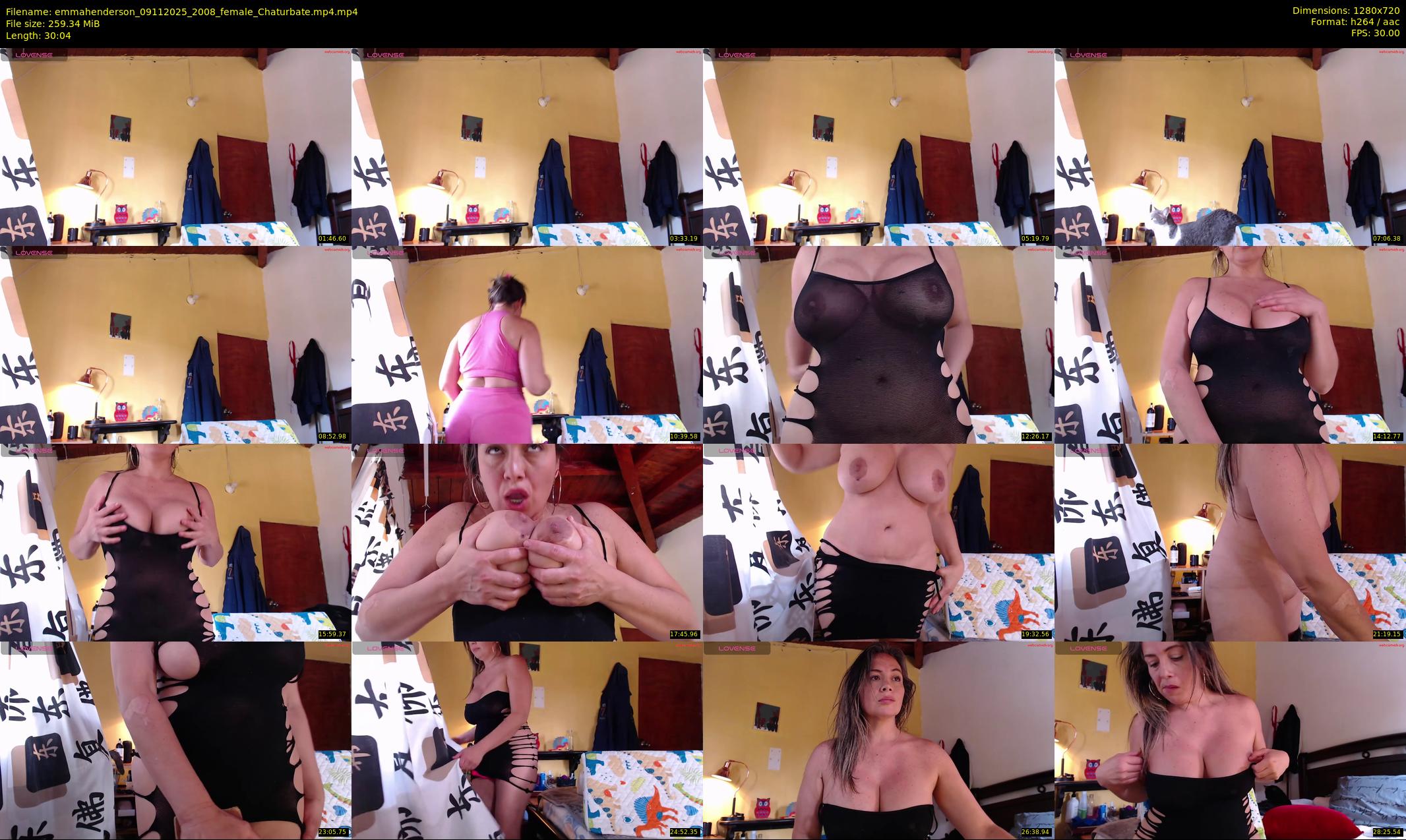 emmahenderson — 31 minute Chaturbate female cam show recording, 720p, Nov 9, 2025