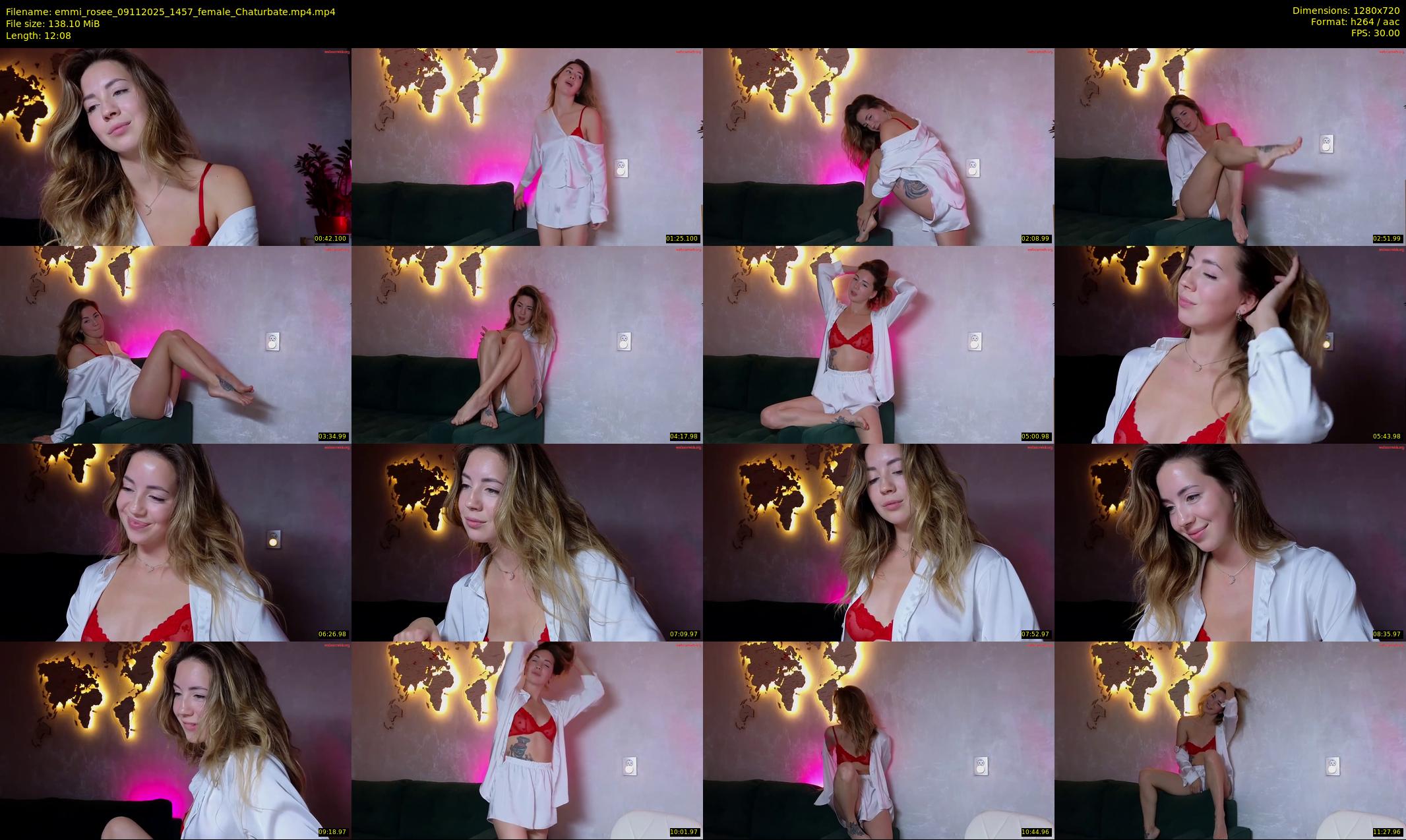 emmi_rosee — 13 minute Chaturbate female cam show recording, 720p, Nov 9, 2025