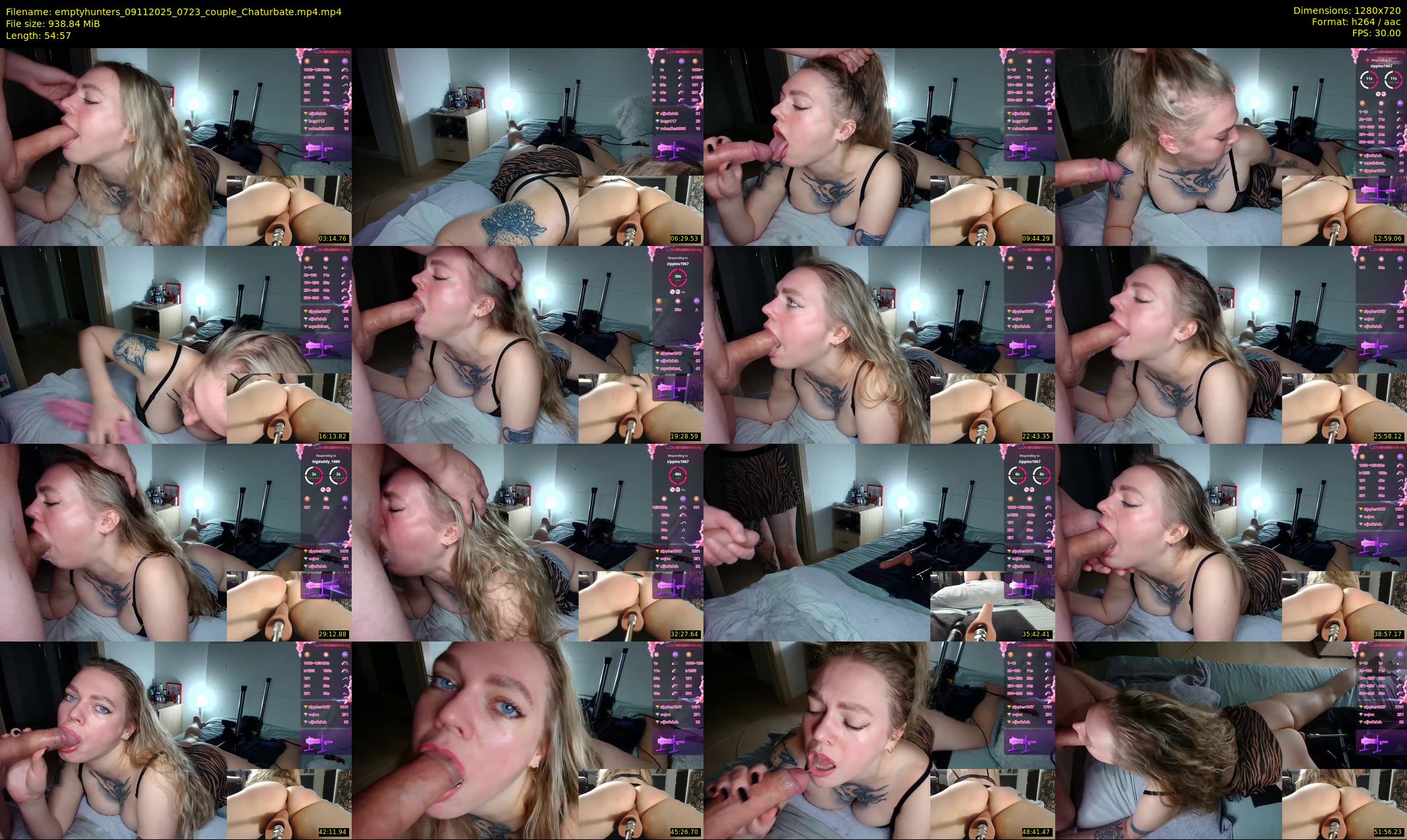 emptyhunters — 55 minute Chaturbate couple cam show recording, 720p, Nov 9, 2025