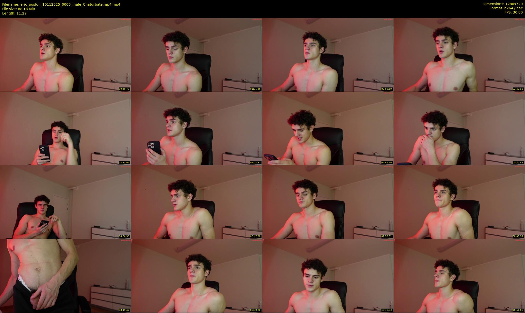 eric_poston — 12 minute Chaturbate male cam show recording, 720p, Nov 10, 2025