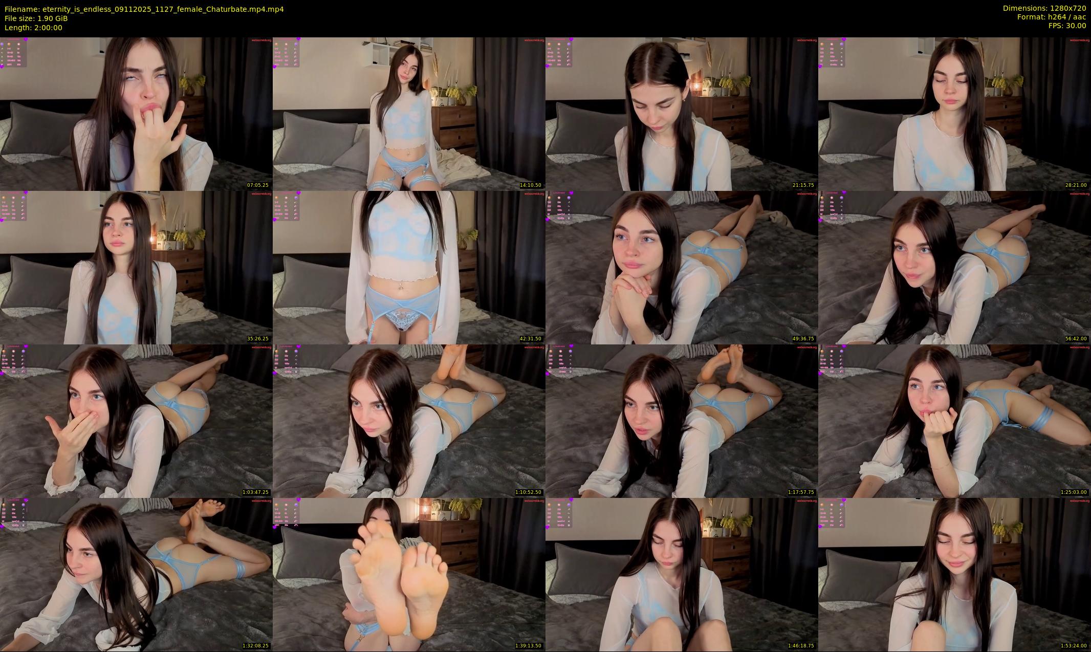 eternity_is_endless — 120 minute Chaturbate female cam show recording, 720p, Nov 9, 2025