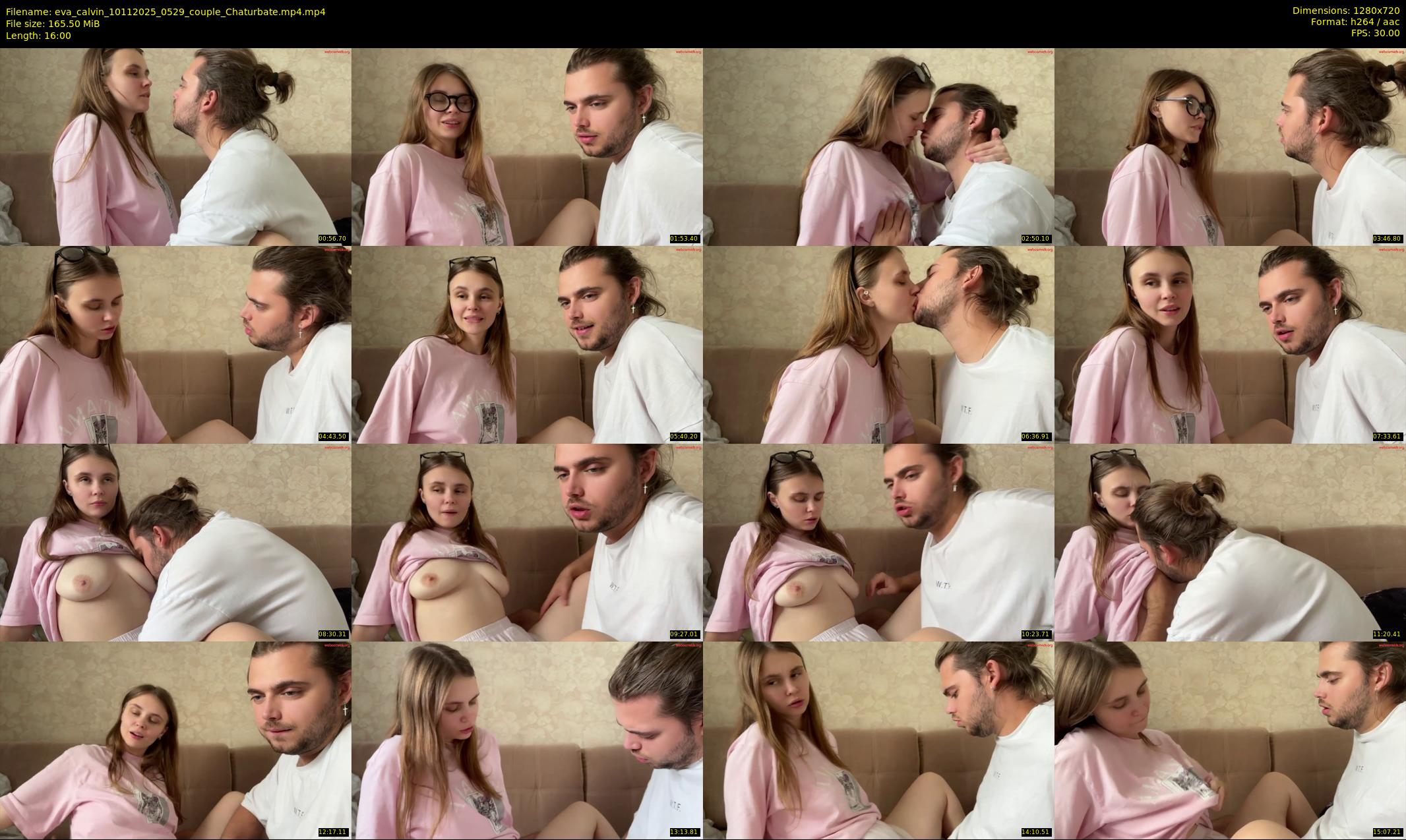 eva_calvin — 16 minute Chaturbate couple cam show recording, 720p, Nov 10, 2025