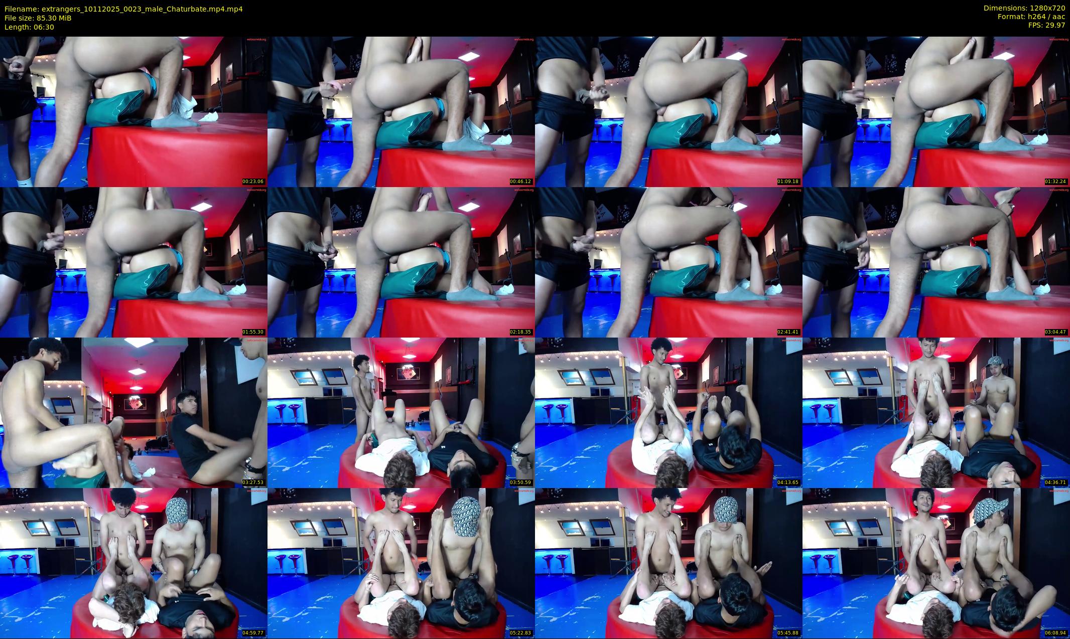 extrangers — 7 minute Chaturbate male cam show recording, 720p, Nov 10, 2025