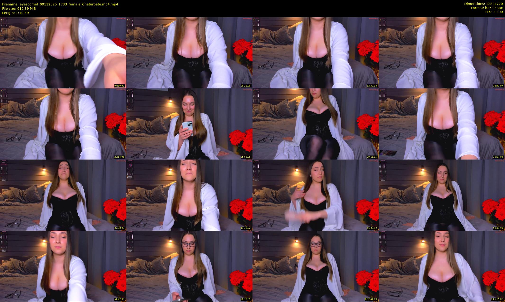 eyescomet — 71 minute Chaturbate female cam show recording, 720p, Nov 9, 2025