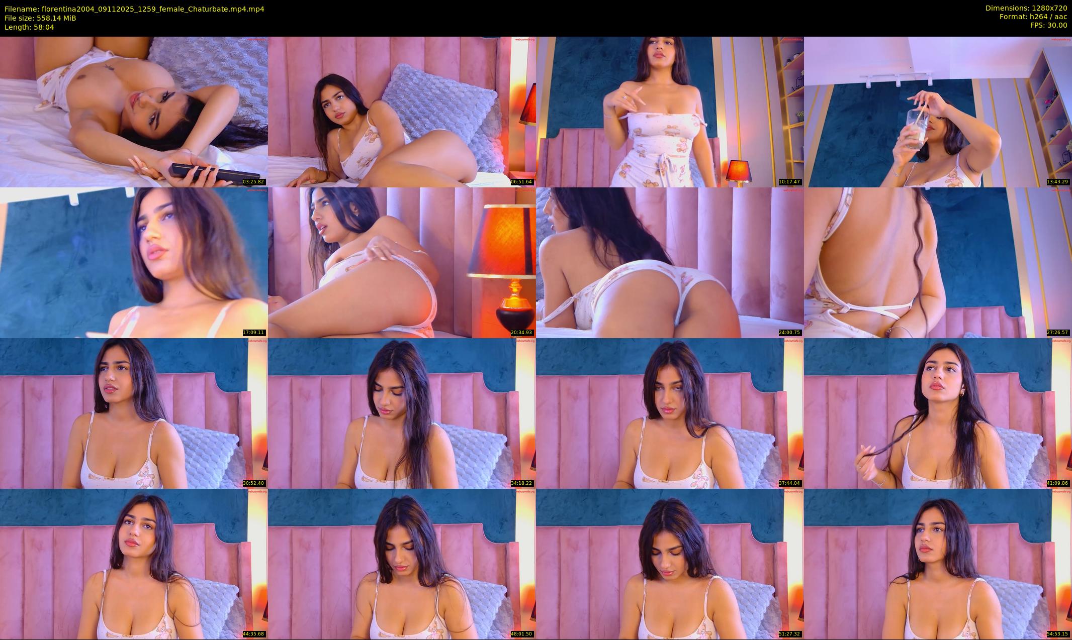 florentina2004 — 59 minute Chaturbate female cam show recording, 720p, Nov 9, 2025
