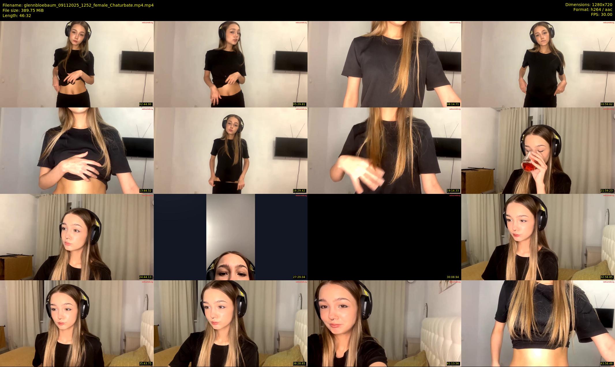 glennbloebaum — 47 minute Chaturbate female cam show recording, 720p, Nov 9, 2025