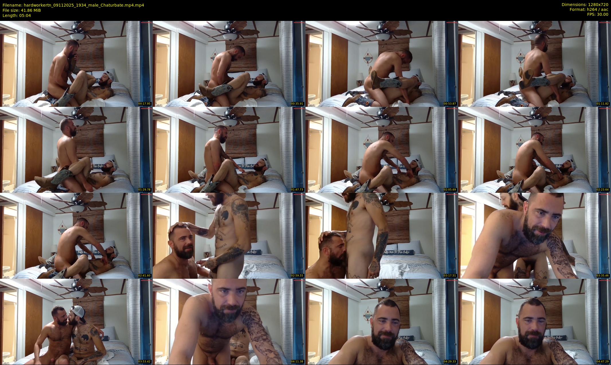 hardworkertn — 6 minute Chaturbate male cam show recording, 720p, Nov 9, 2025