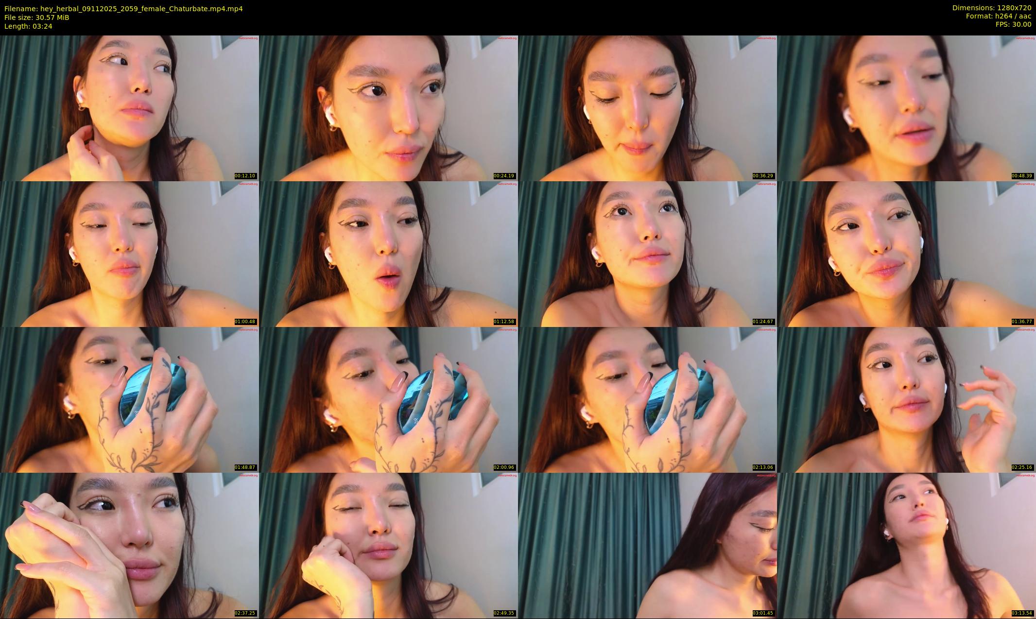 hey_herbal — 4 minute Chaturbate female cam show recording, 720p, Nov 9, 2025