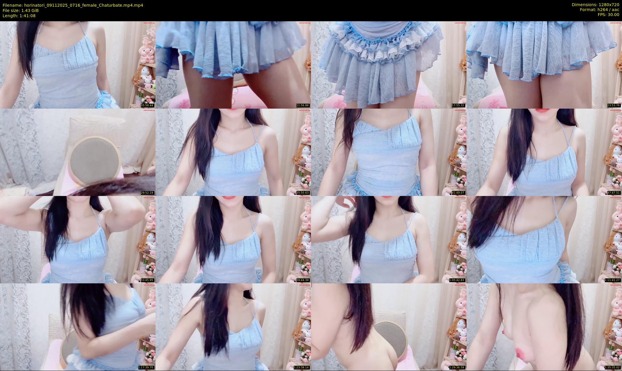 horinatori — 102 minute Chaturbate female cam show recording, 720p, Nov 9, 2025