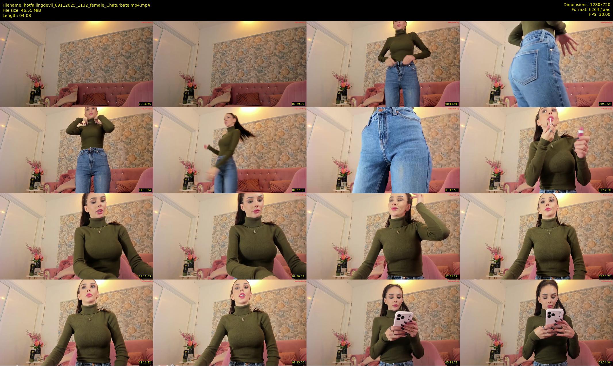 hotfallingdevil — 5 minute Chaturbate female cam show recording, 720p, Nov 9, 2025