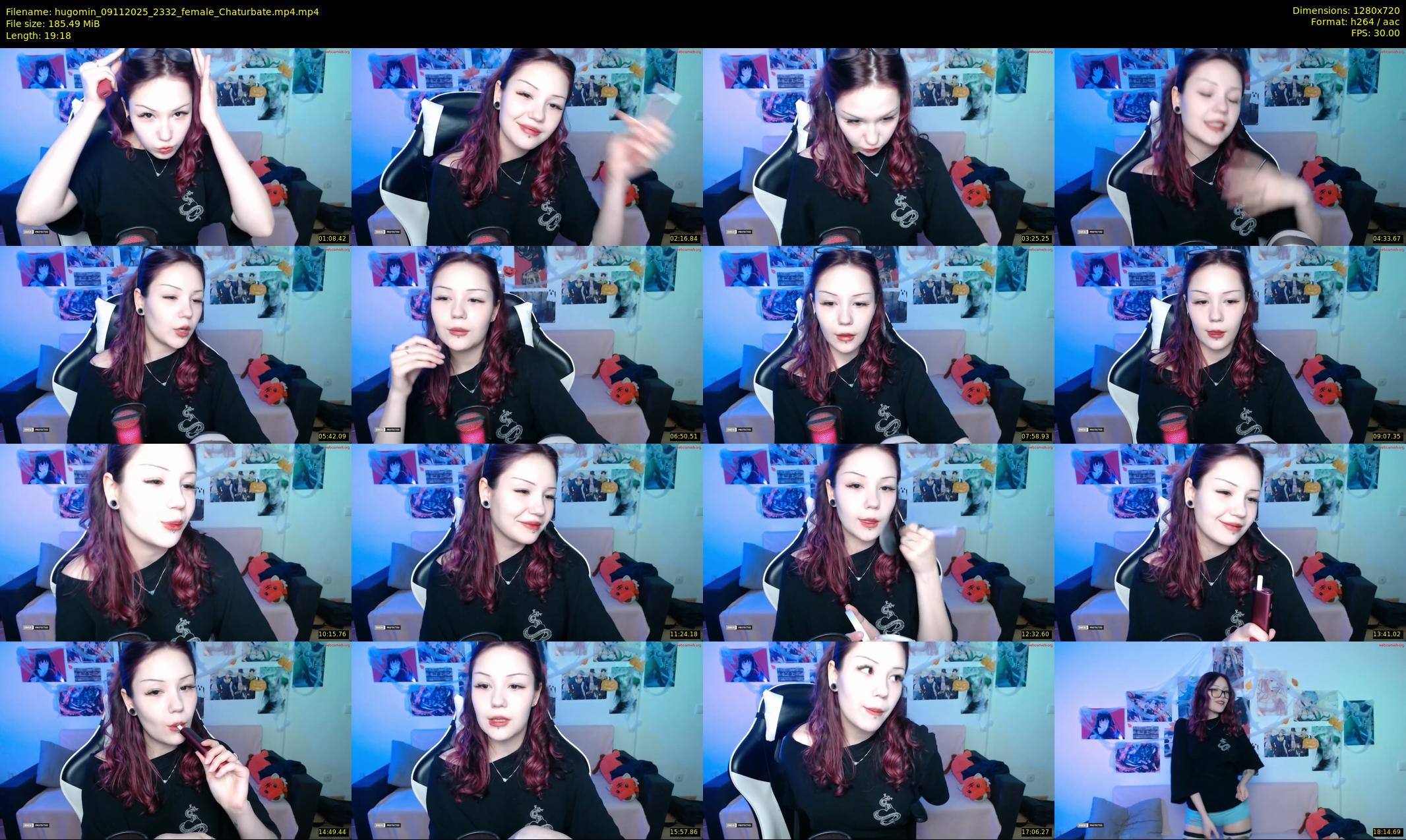 hugomin — 20 minute Chaturbate female cam show recording, 720p, Nov 9, 2025