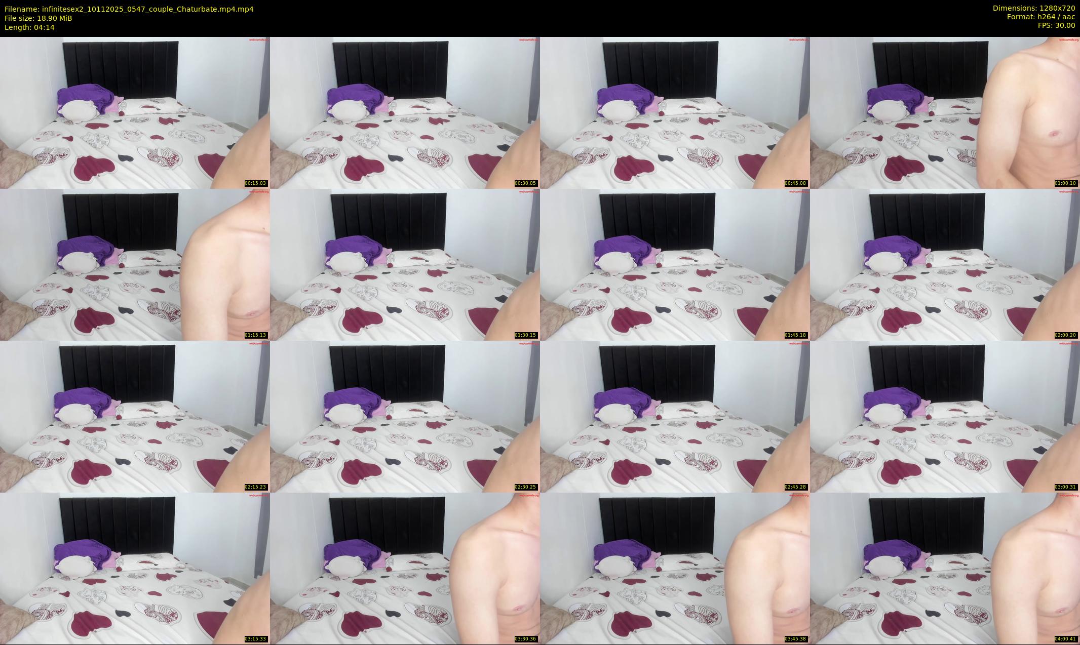 infinitesex2 — 5 minute Chaturbate couple cam show recording, 720p, Nov 10, 2025