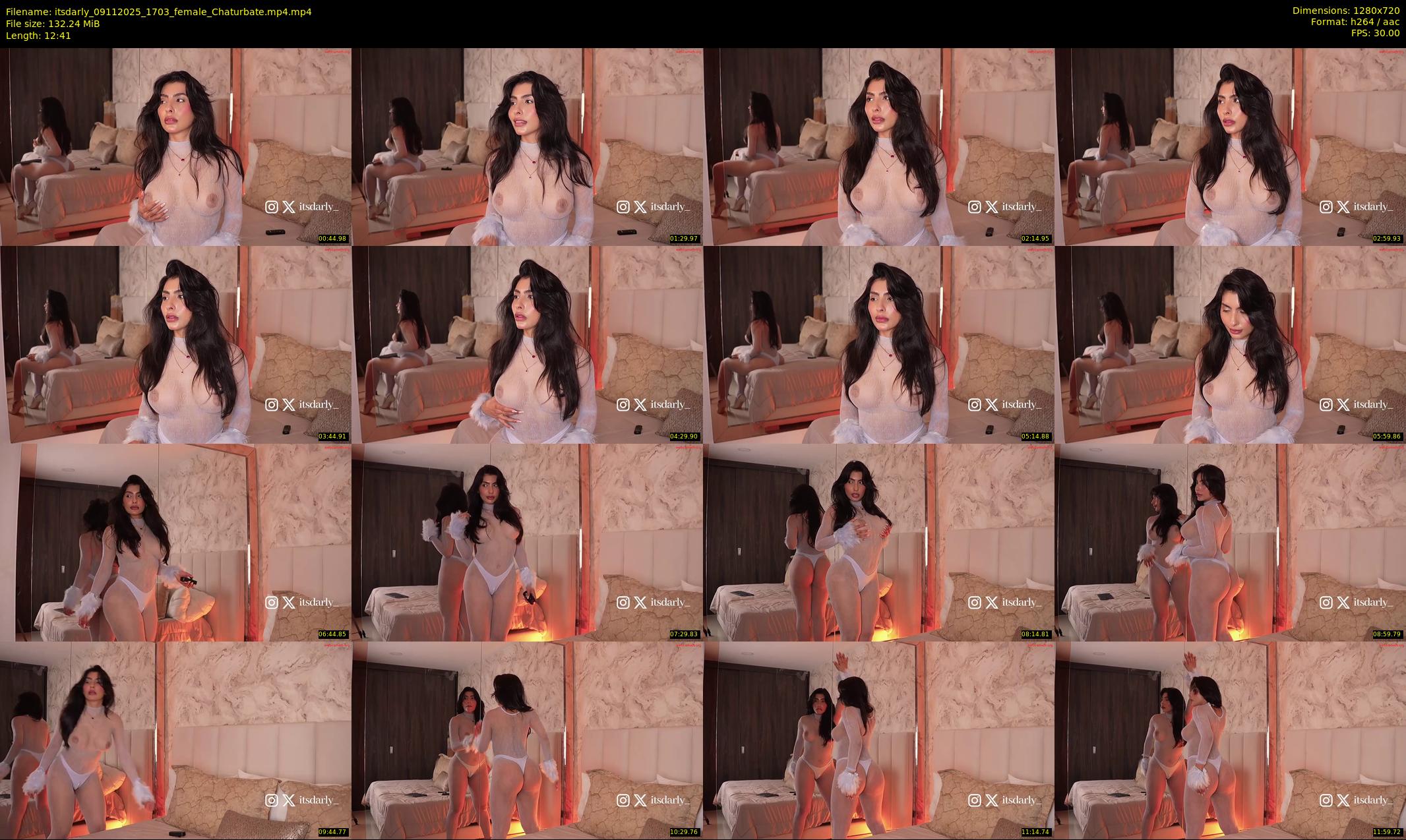 itsdarly — 13 minute Chaturbate female cam show recording, 720p, Nov 9, 2025