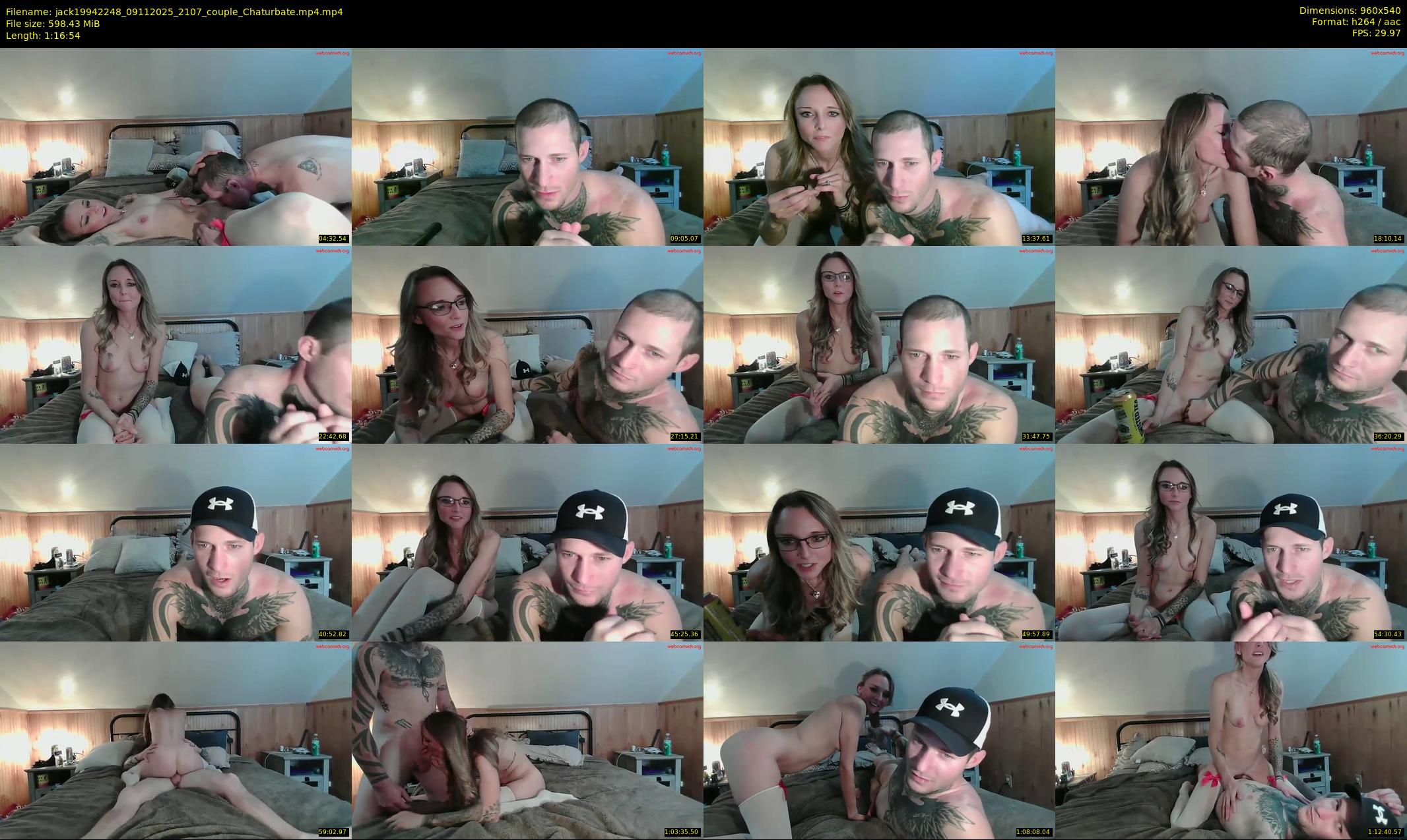 jack19942248 — 77 minute Chaturbate couple cam show recording, 480p, Nov 9, 2025