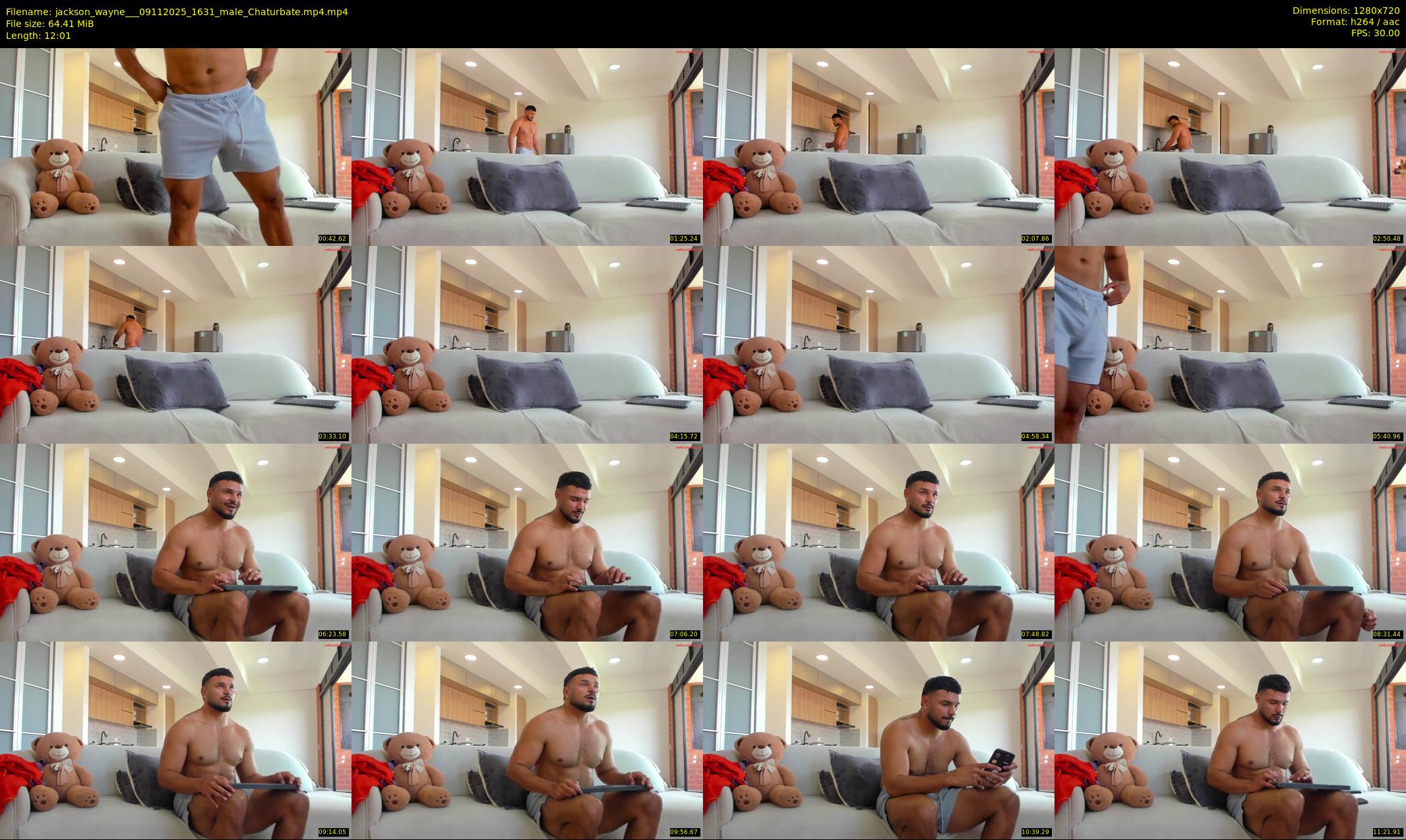 jackson_wayne__ — 13 minute Chaturbate male cam show recording, 720p, Nov 9, 2025