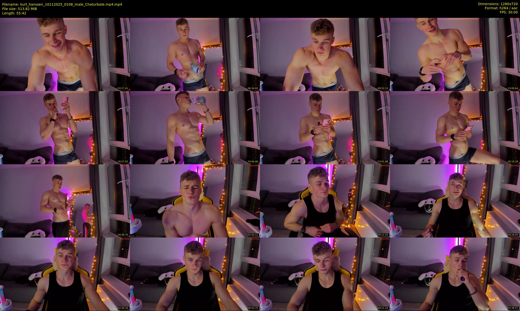 kurt_hanssen — 56 minute Chaturbate male cam show recording, 720p, Nov 10, 2025
