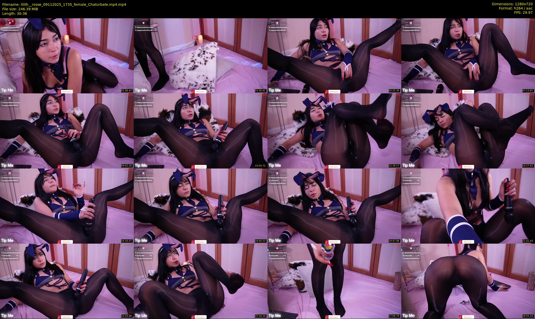 lilith__rosse — 31 minute Chaturbate female cam show recording, 720p, Nov 9, 2025
