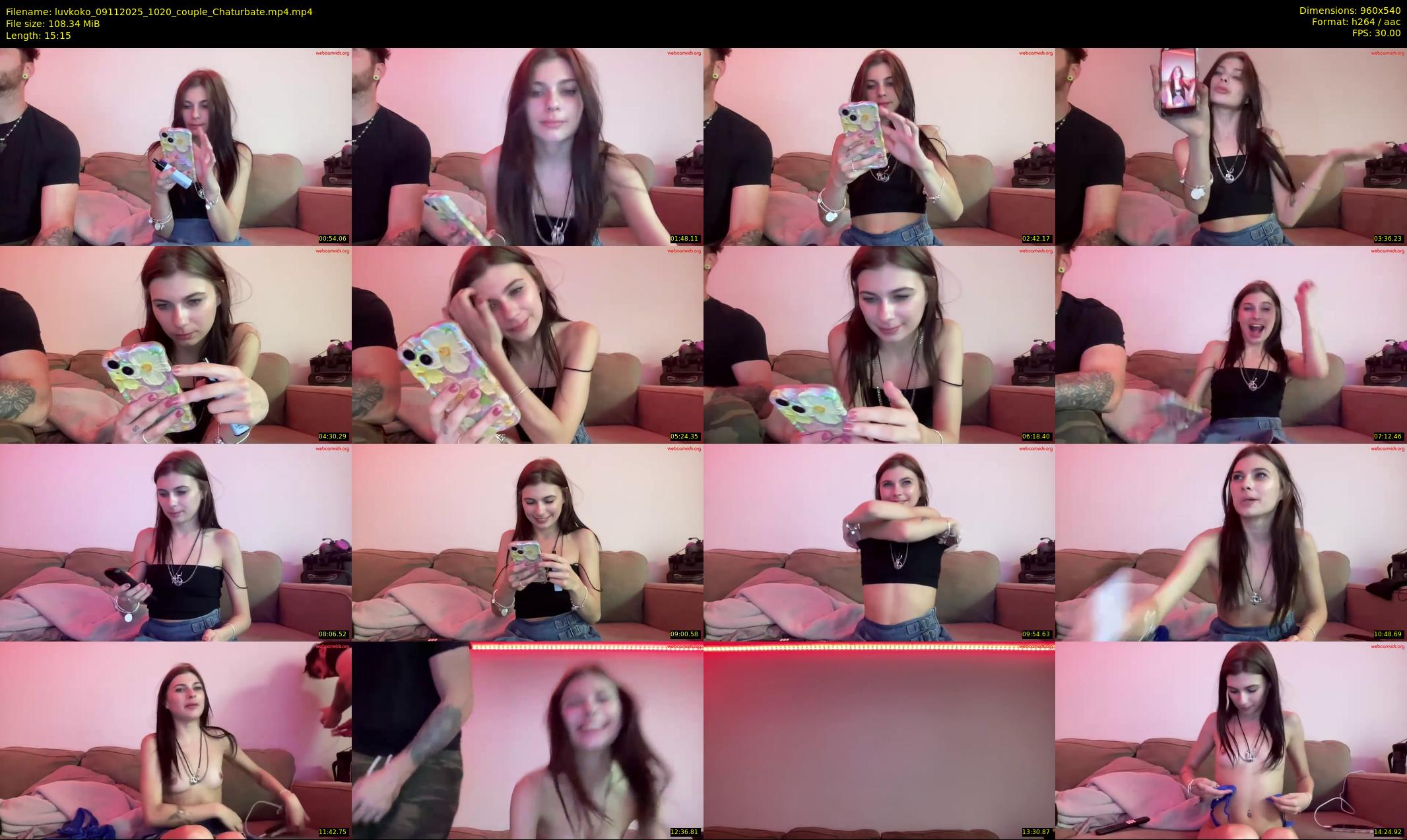 luvkoko — 16 minute Chaturbate couple cam show recording, 480p, Nov 9, 2025
