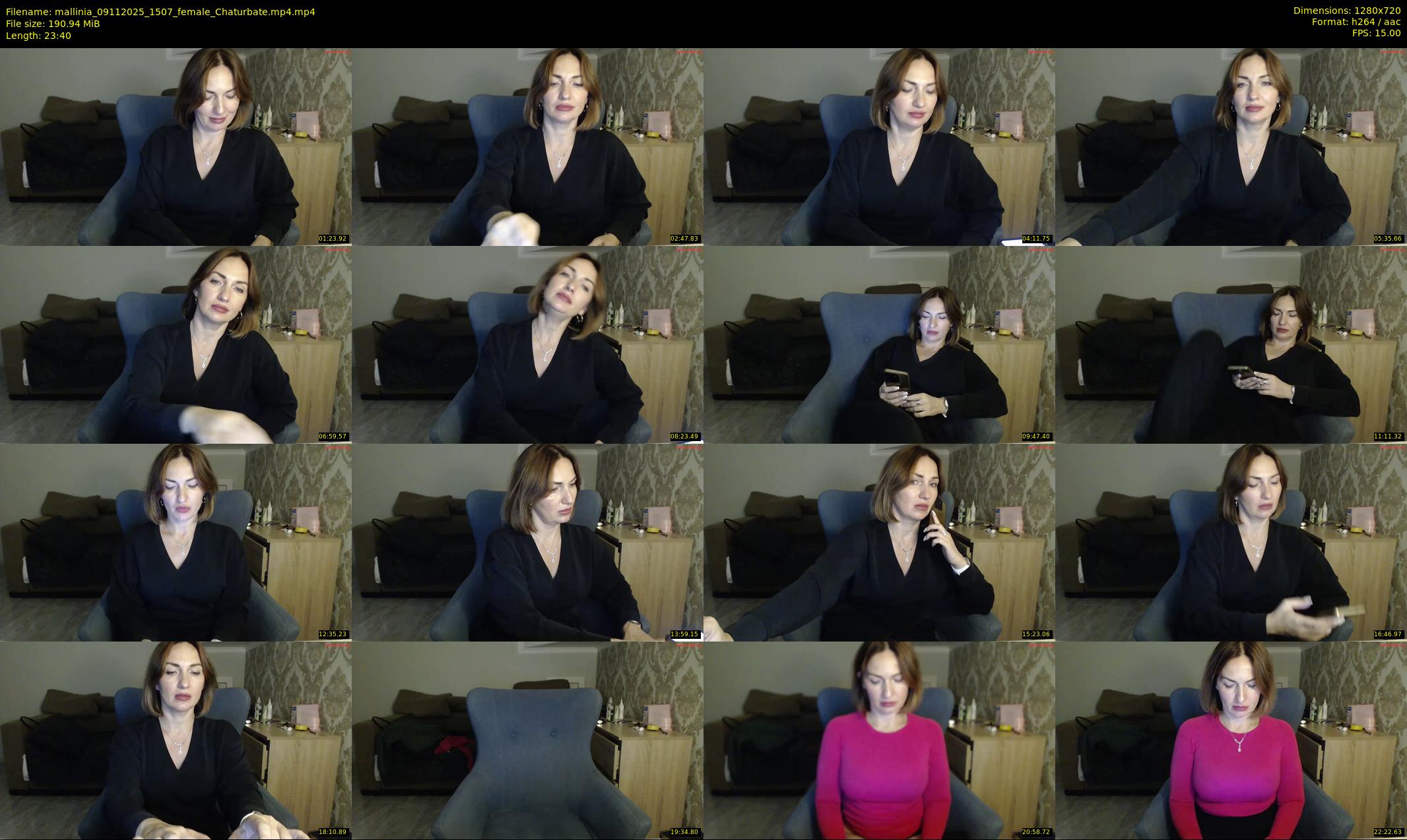mallinia — 24 minute Chaturbate female cam show recording, 720p, Nov 9, 2025