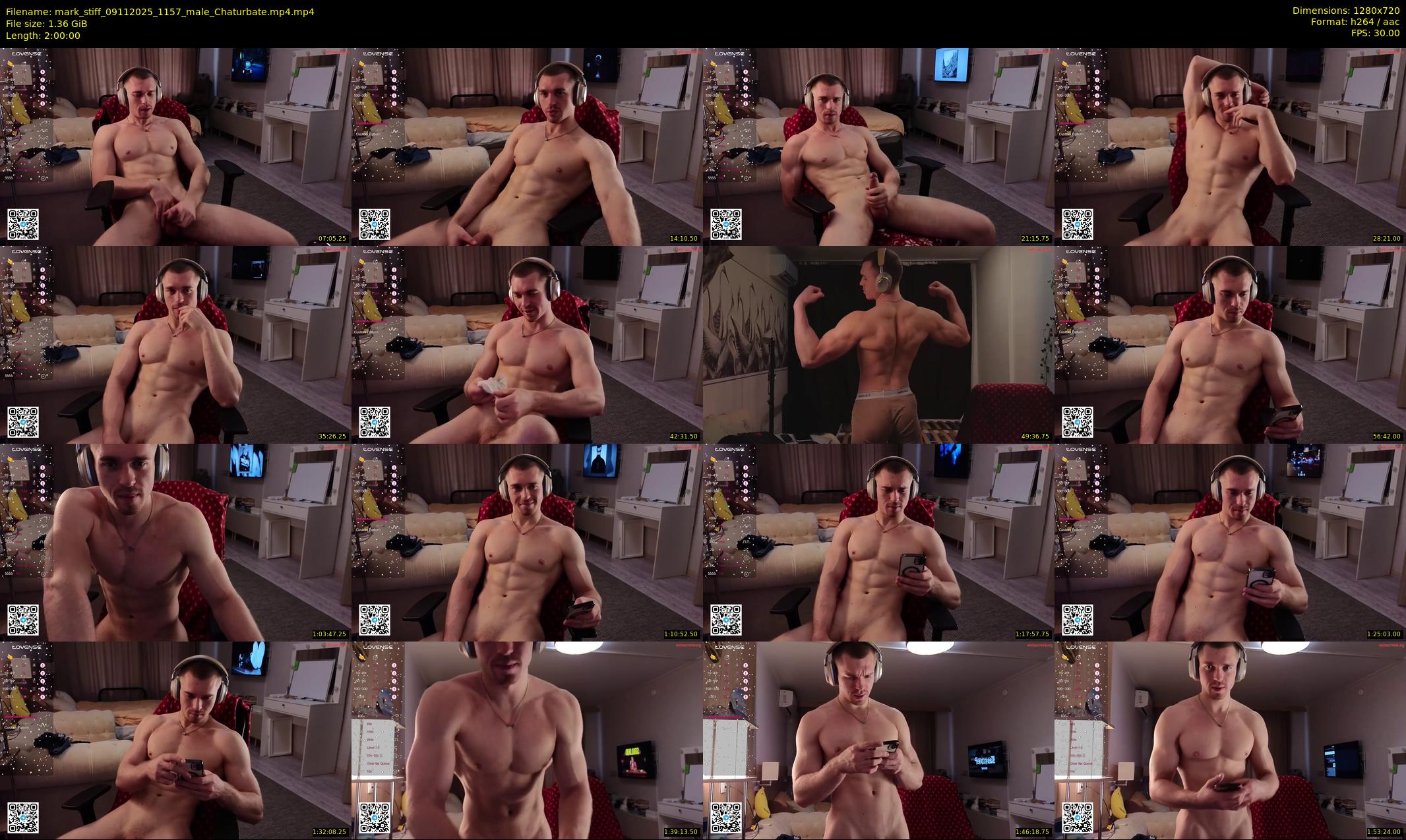 mark_stiff — 120 minute Chaturbate male cam show recording, 720p, Nov 9, 2025