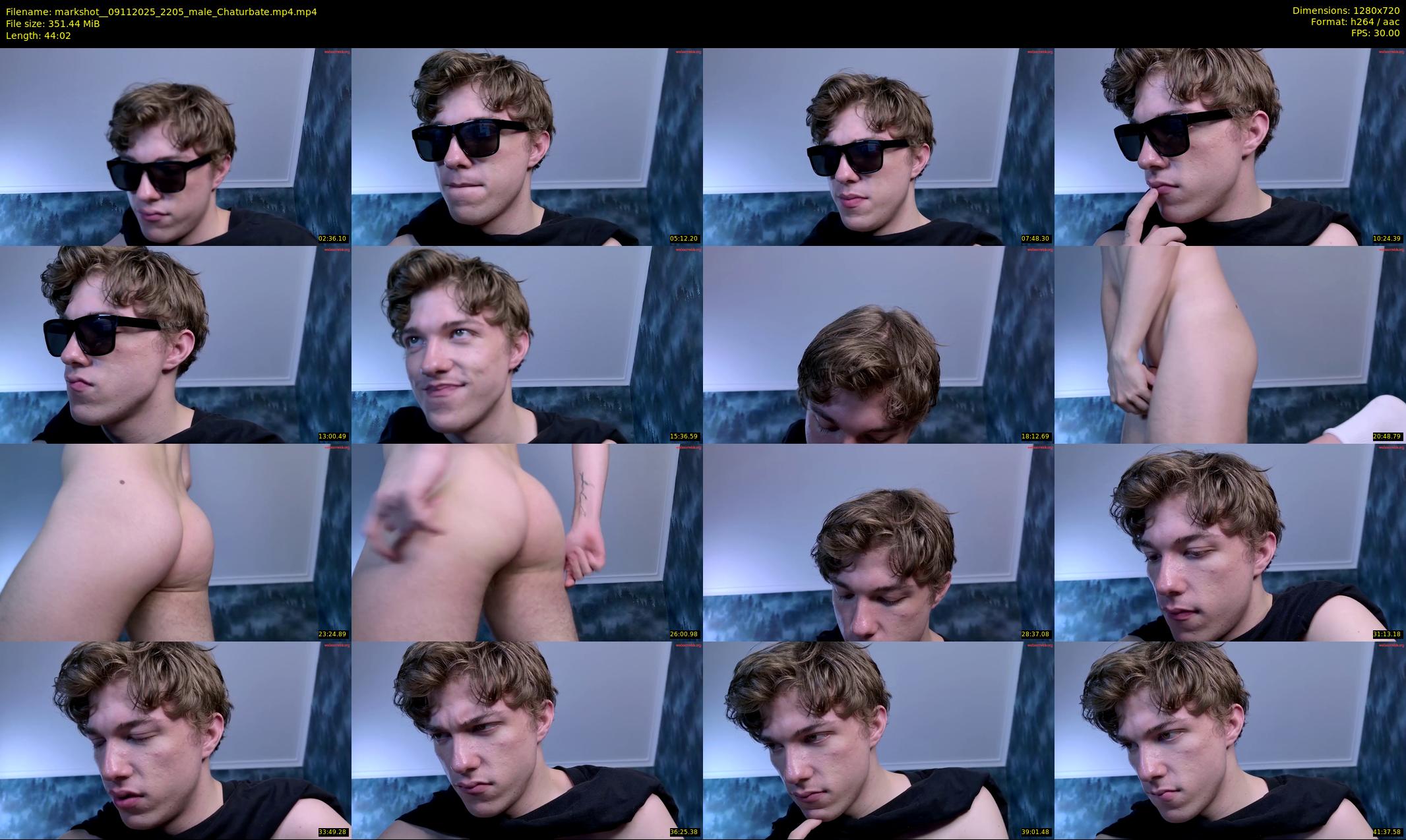 markshot_ — 45 minute Chaturbate male cam show recording, 720p, Nov 9, 2025