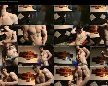metatron_muscle — 75 minute Chaturbate male cam show recording, 720p, Nov 9, 2025
