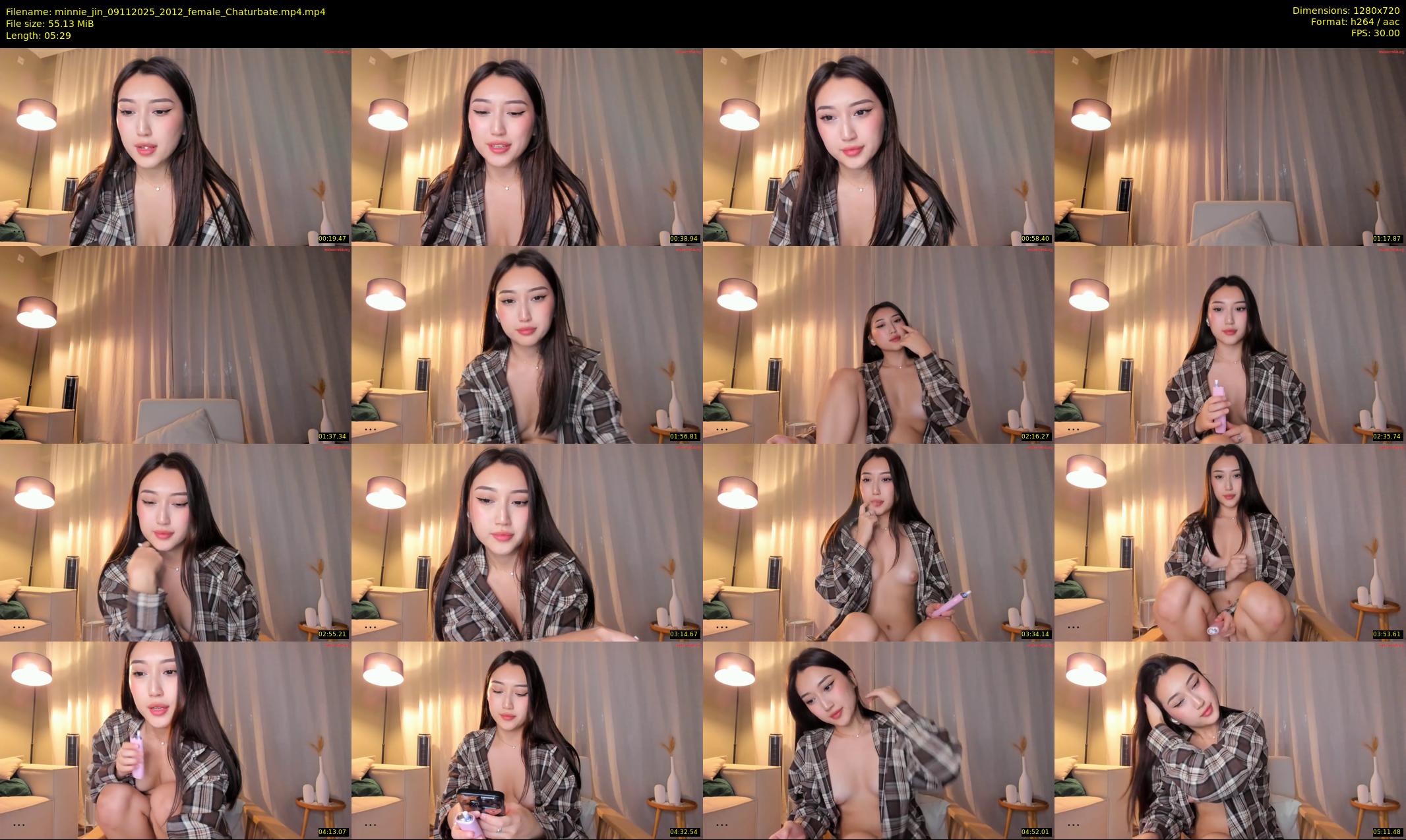 minnie_jin — 6 minute Chaturbate female cam show recording, 720p, Nov 9, 2025