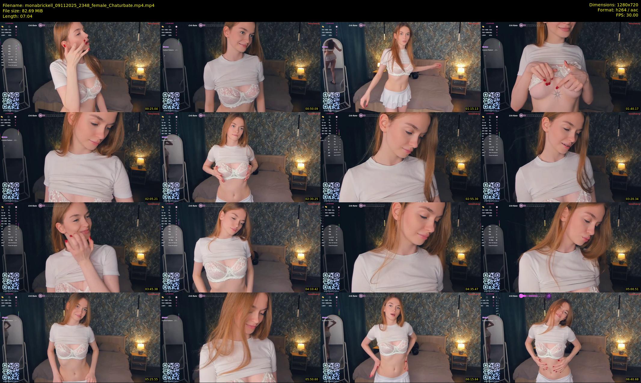 monabrickell — 8 minute Chaturbate female cam show recording, 720p, Nov 9, 2025