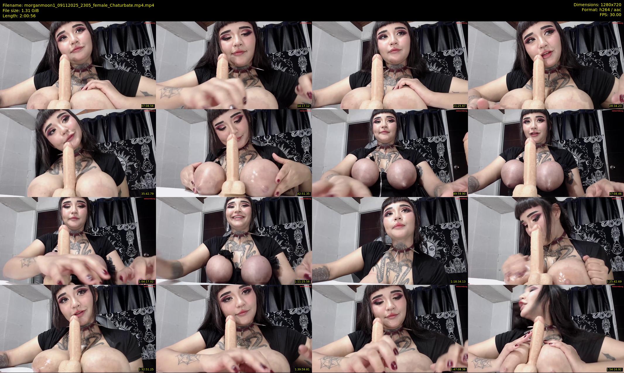 morganmoon1 — 121 minute Chaturbate female cam show recording, 720p, Nov 9, 2025