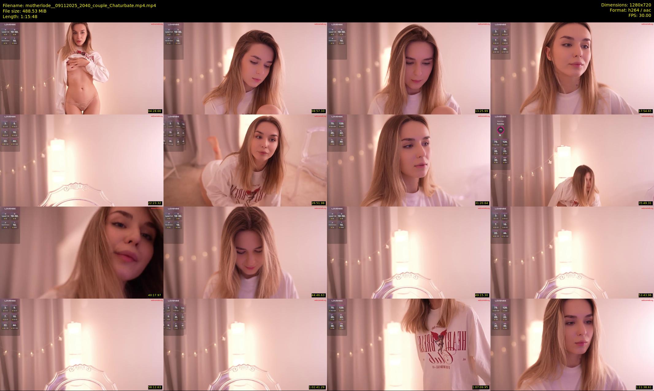 motherlode_ — 76 minute Chaturbate female cam show recording, 720p, Nov 9, 2025