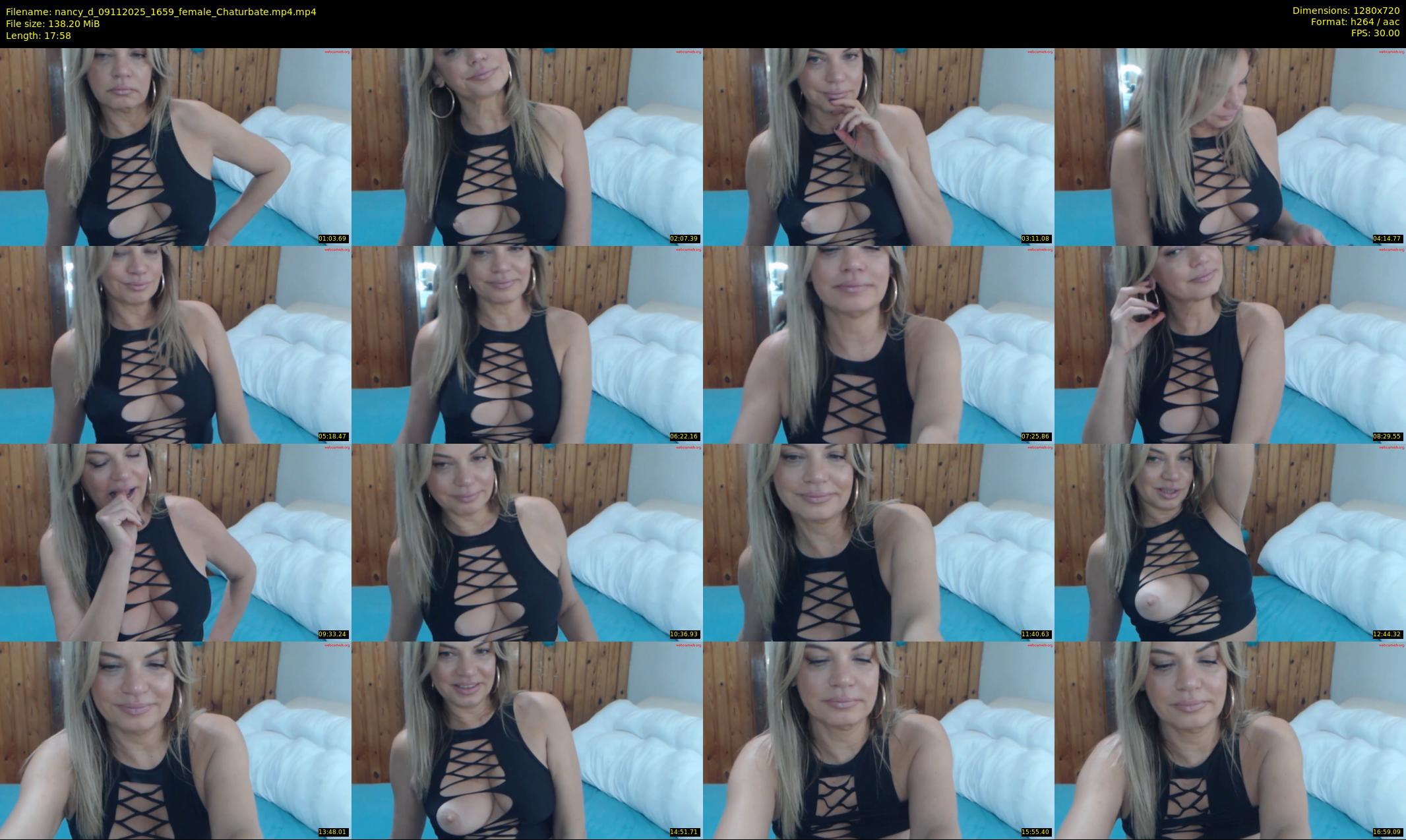 nancy_d — 18 minute Chaturbate female cam show recording, 720p, Nov 9, 2025